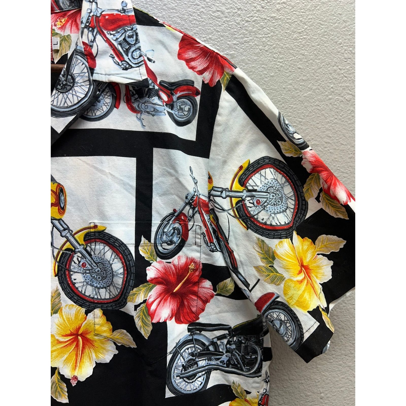 Vintage Vintage RJC Hawaii Shirt Hawaiian Button Down Motorcycle L Size US L / EU 52-54 / 3 - 5 Thumbnail