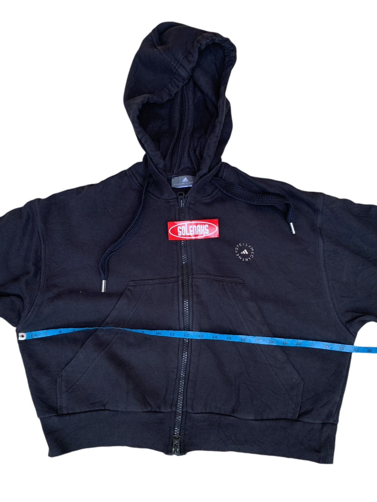Adidas × Designer Adidas stella mccartney cropped hoodie Size M / US 6-8 / IT 42-44 - 6 Thumbnail