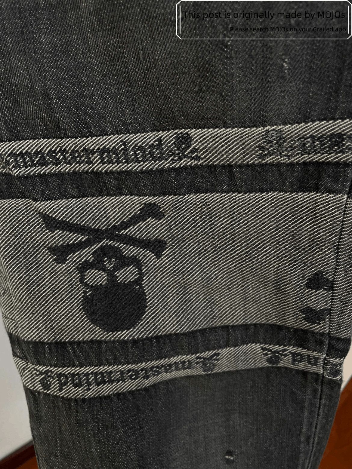 Mastermind Japan Mastermind Japan Distressed Multi Skull Stitches Denim Size US 30 / EU 46 - 4 Thumbnail