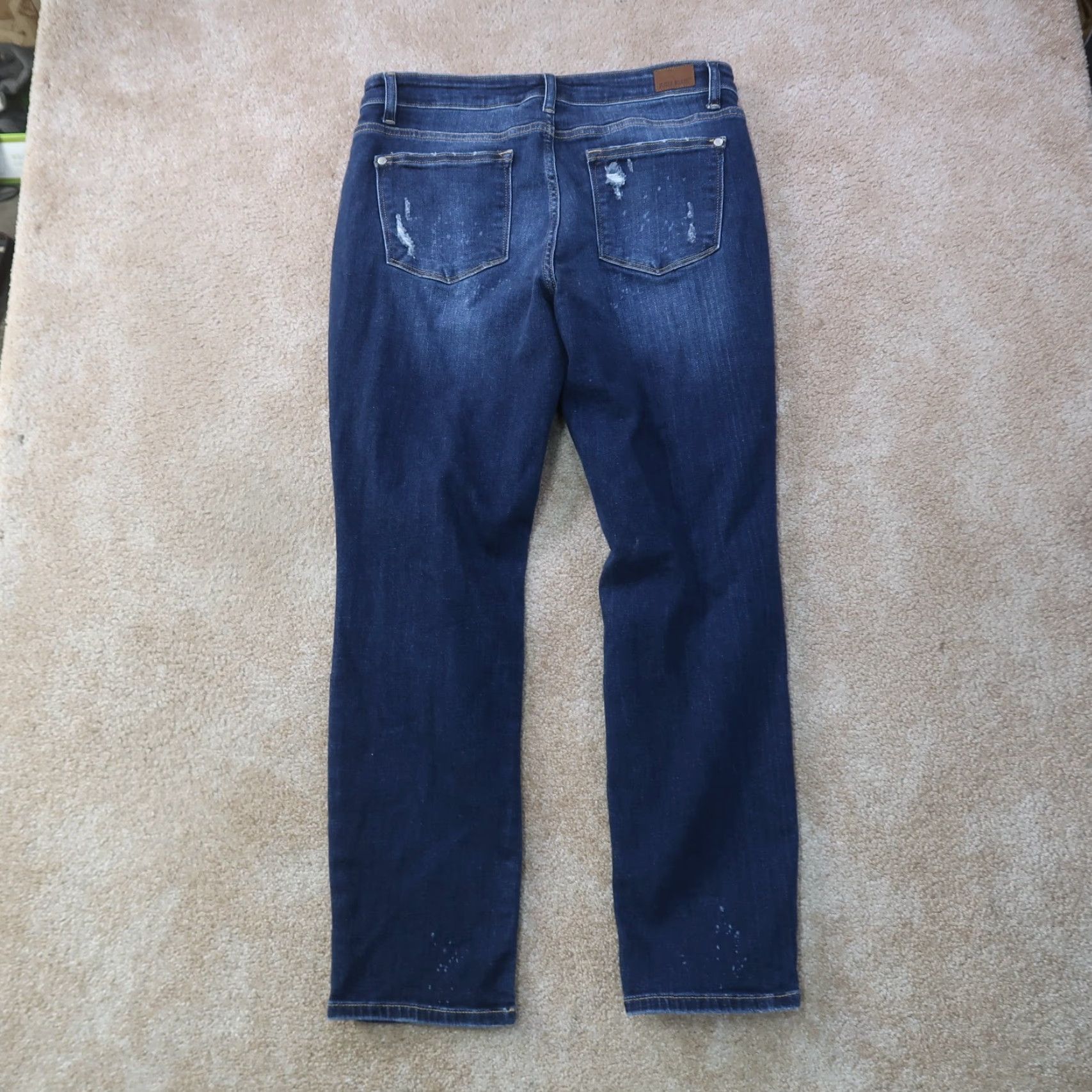 Denime Judy Blue Jeans Women's 13/31 Boyfriend Fit Denim Mid Rise Blue Stretch 5-Pocket Classic Cotton Blend Size 34" / US 12 / IT 48 - 6 Thumbnail