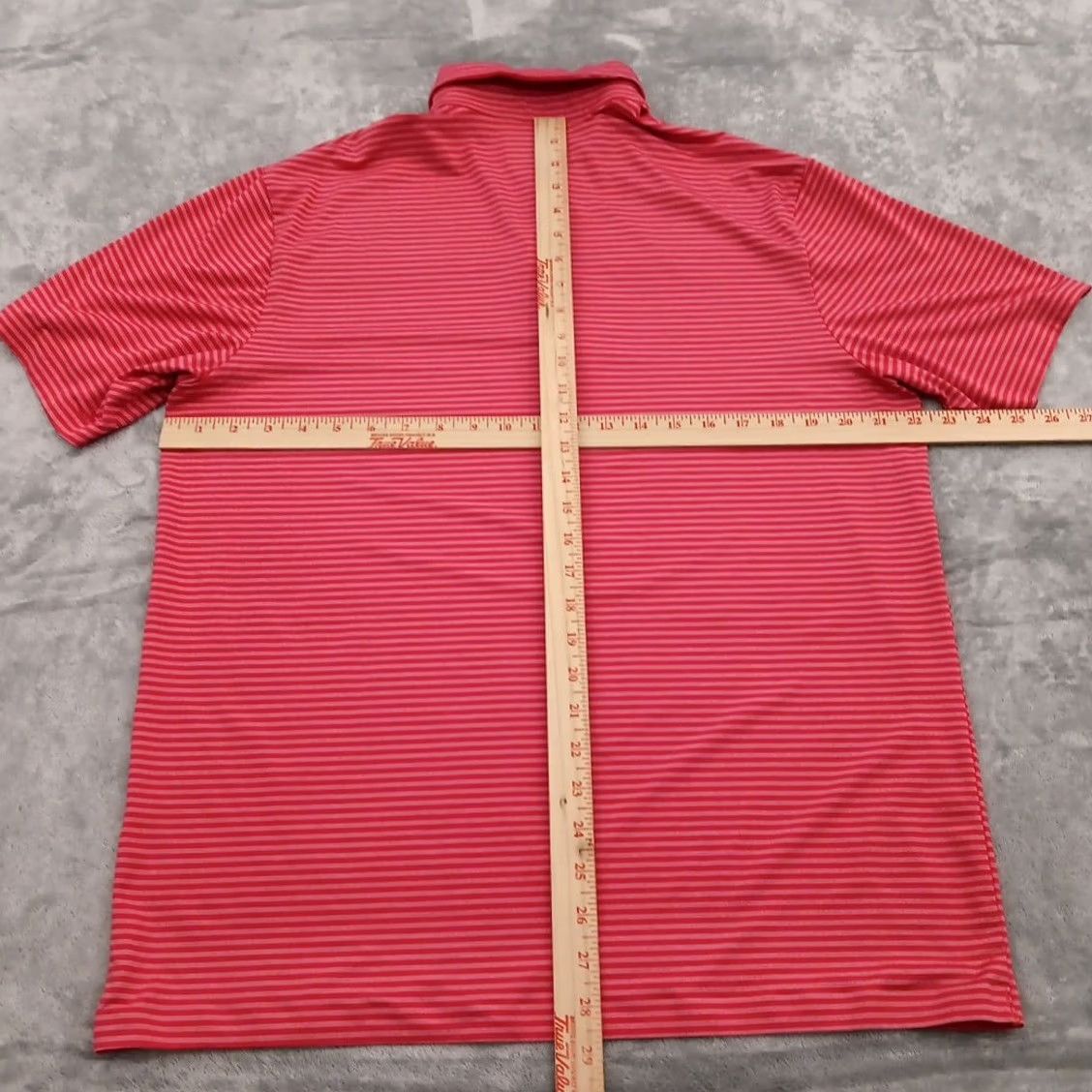 Callaway Callaway Polo Shirt Mens Large Pink Striped Short Sleeve Size US L / EU 52-54 / 3 - 6 Thumbnail