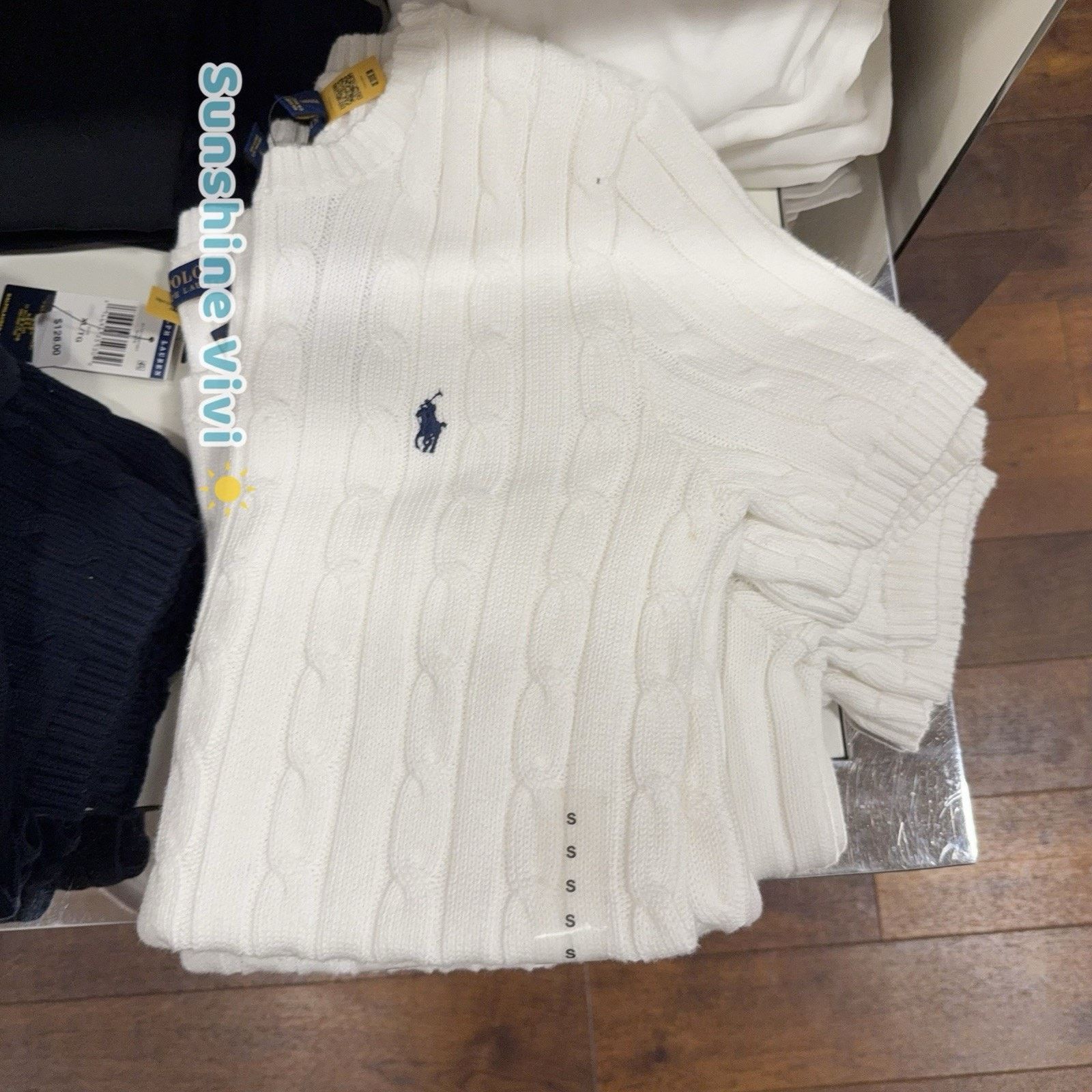 Polo Ralph Lauren NWT Polo Ralph Lauren Woman Cotton Short-Sleeve Sweater Size XS / US 0-2 / IT 36-38 - 5 Thumbnail