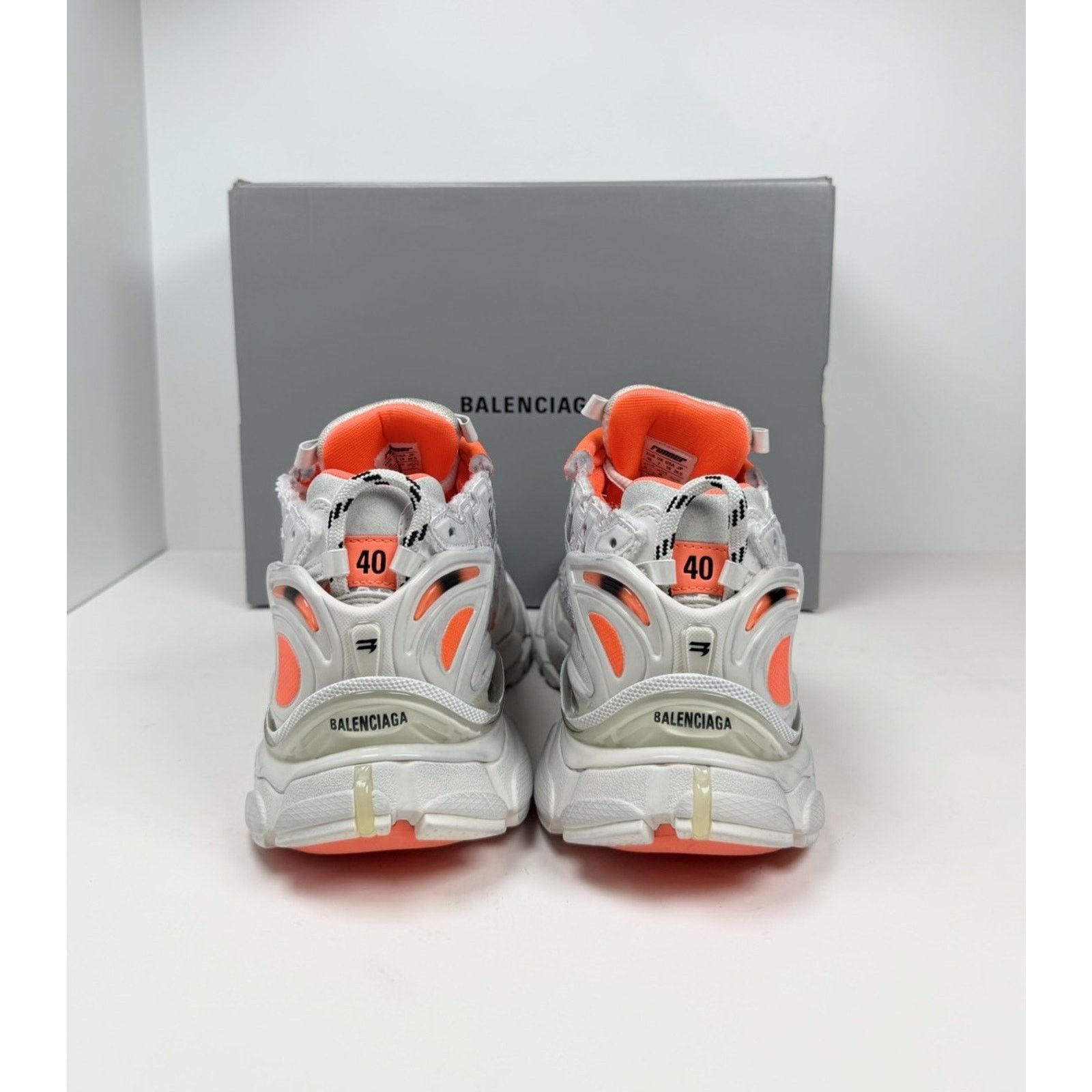 Balenciaga Size 40EU/7US - Balenciaga Runner White/Runner NEW Size US 7 / EU 40 - 6 Thumbnail