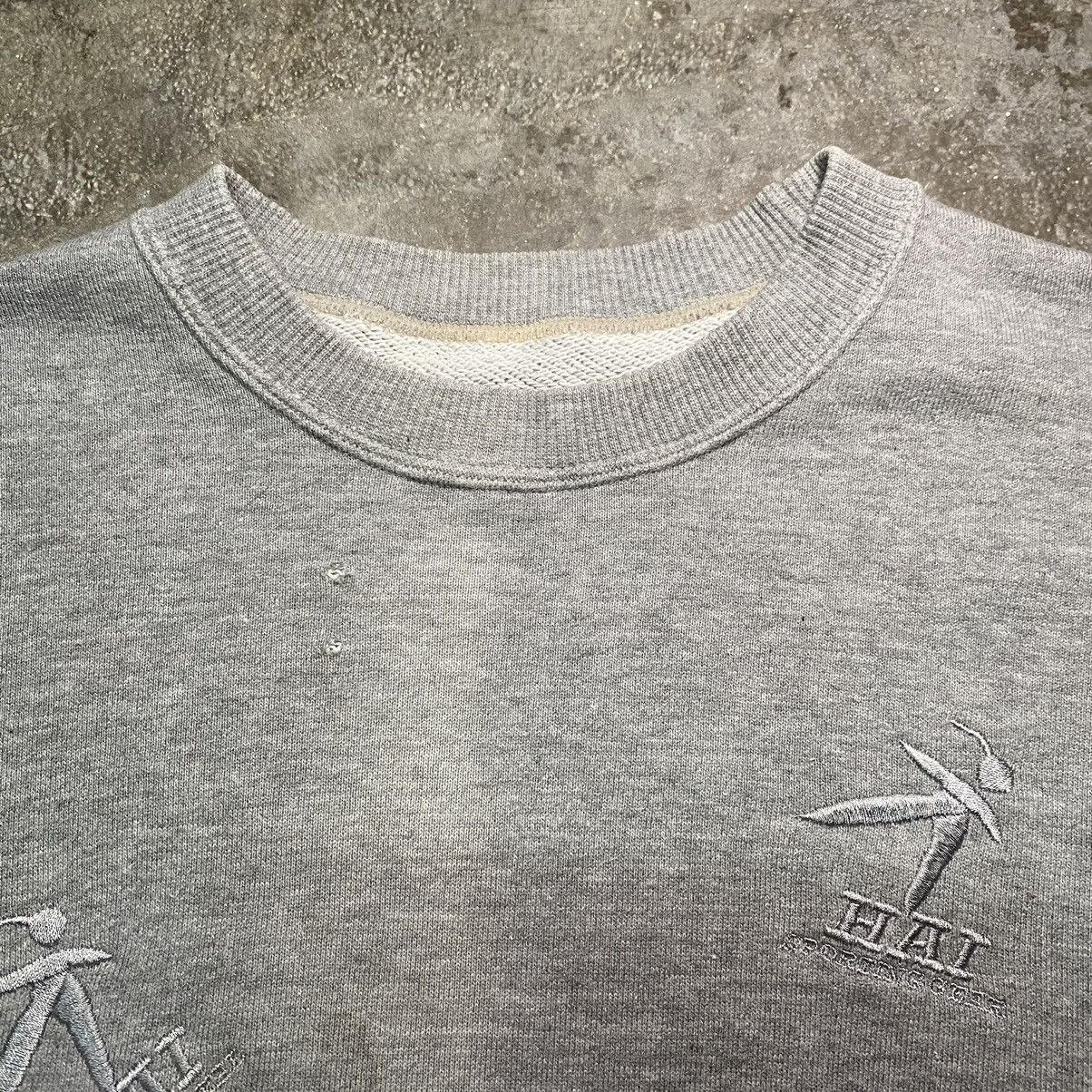 Hai Sporting Gear × Issey Miyake Vintage Hai Sporting Gear Embroidery Logo Sweatshirt Size US M / EU 48-50 / 2 - 3 Thumbnail