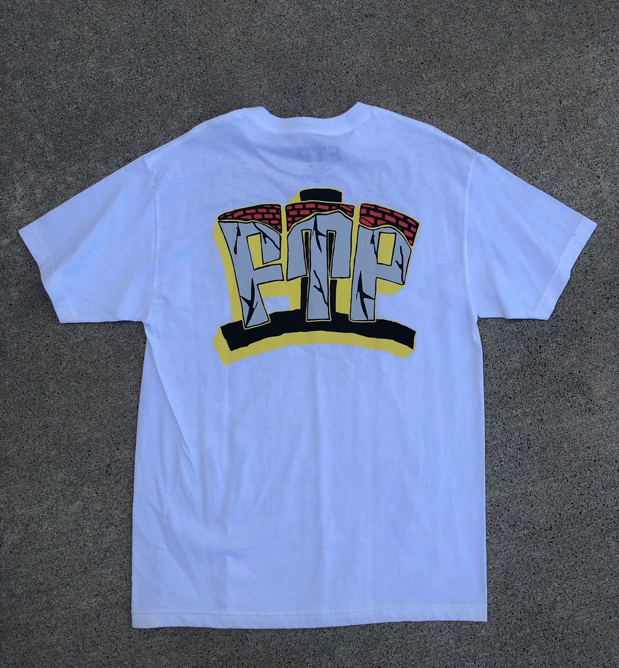 Fuck The Population × G59 Records Rare FTP Subliminal brick wall tee Size US L / EU 52-54 / 3 - 3 Thumbnail