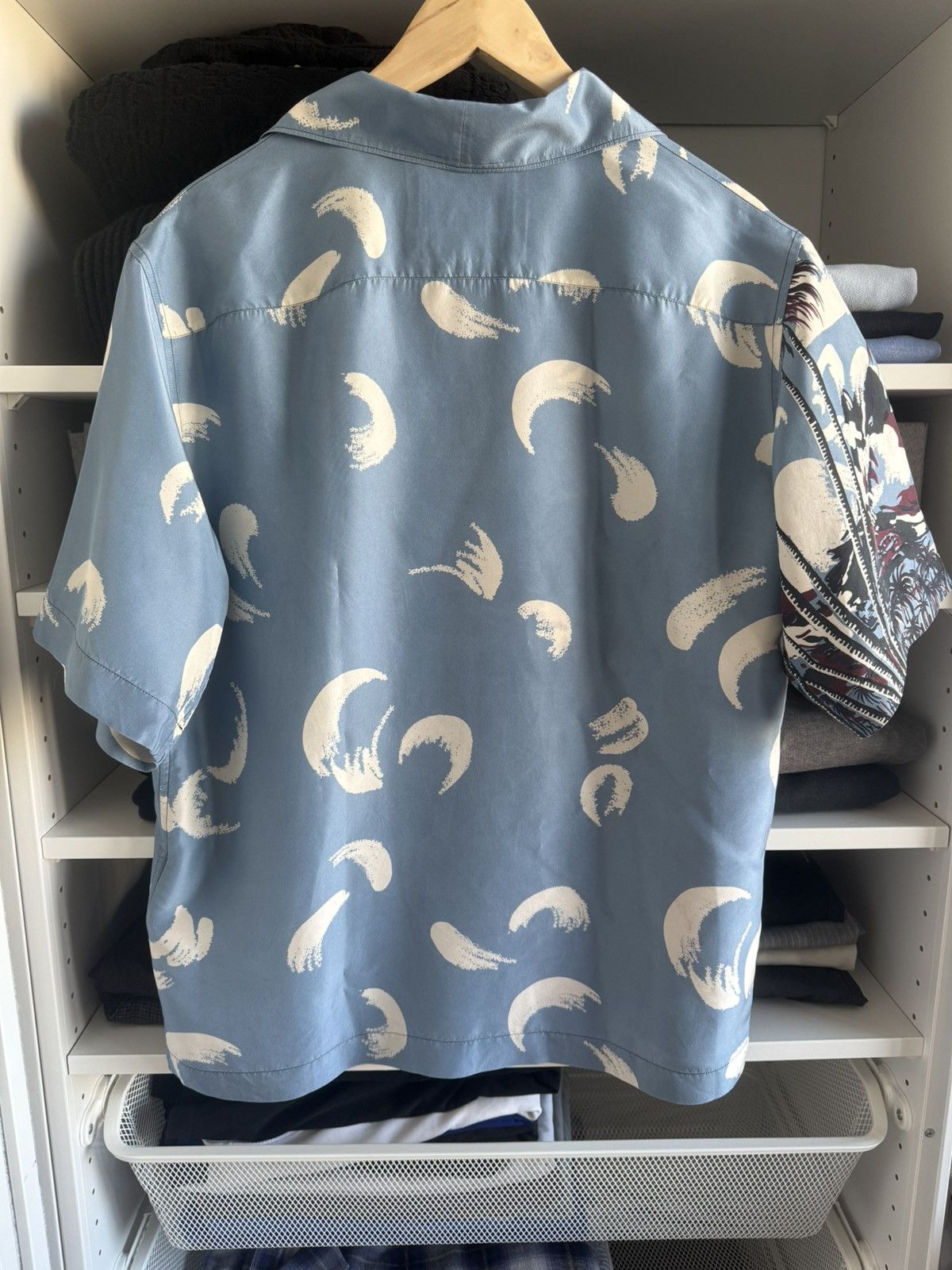 Prada Prada double match silk shirt Size US L / EU 52-54 / 3 - 3 Thumbnail
