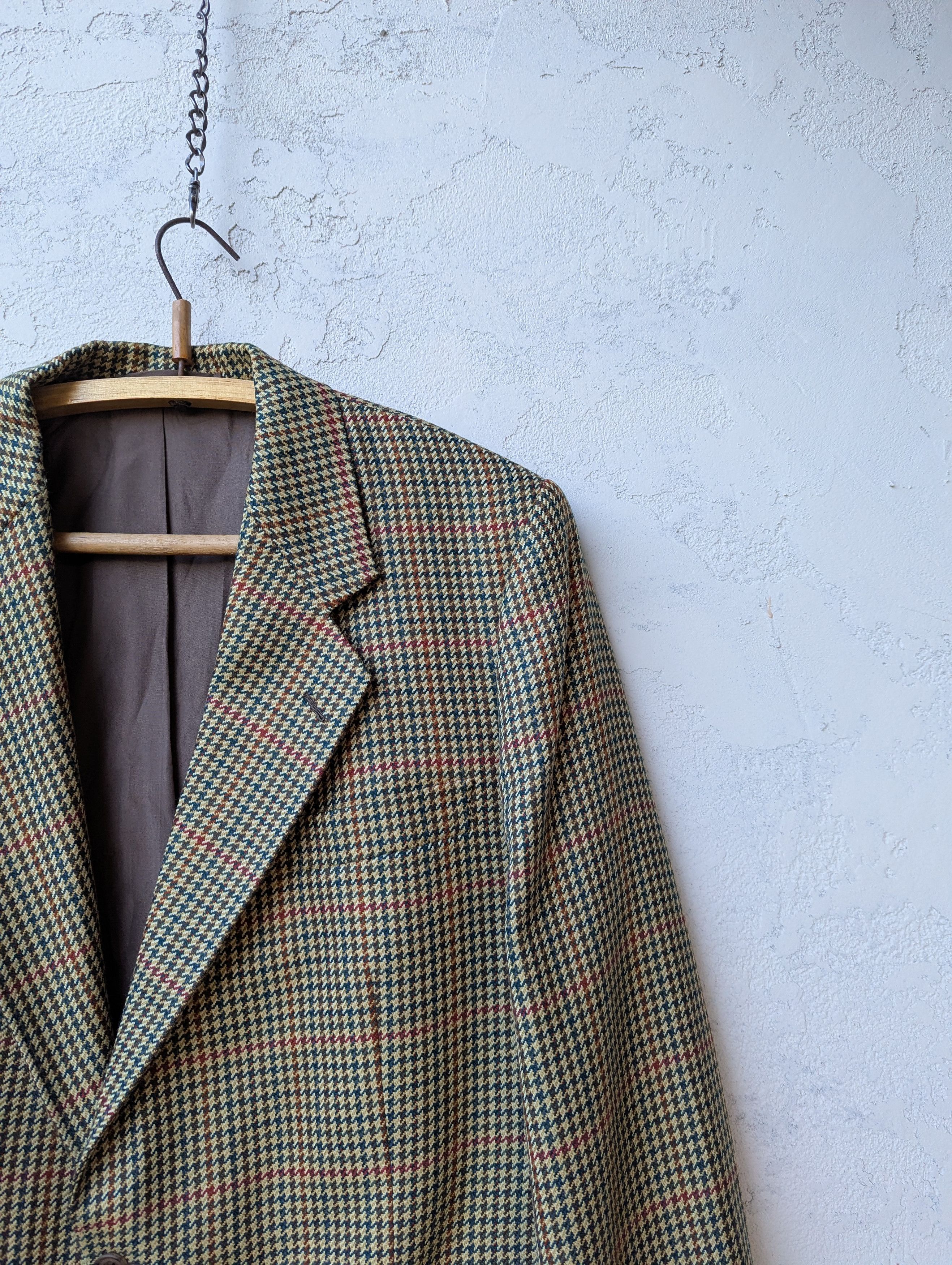 SCABAL Scabal x Franz Stolz Vintage Wool Blazer Jacket Size 50R - 4 Thumbnail