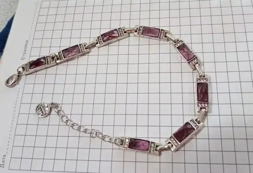 Sterling Silver 15cm + 5cm Design Simple Chain Bracelet Size ONE SIZE - 3 Thumbnail