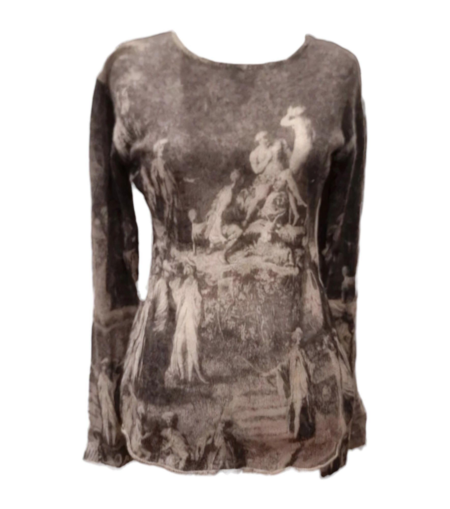 ARCHIVE RENAISSANCE PRINTED SWEATER
