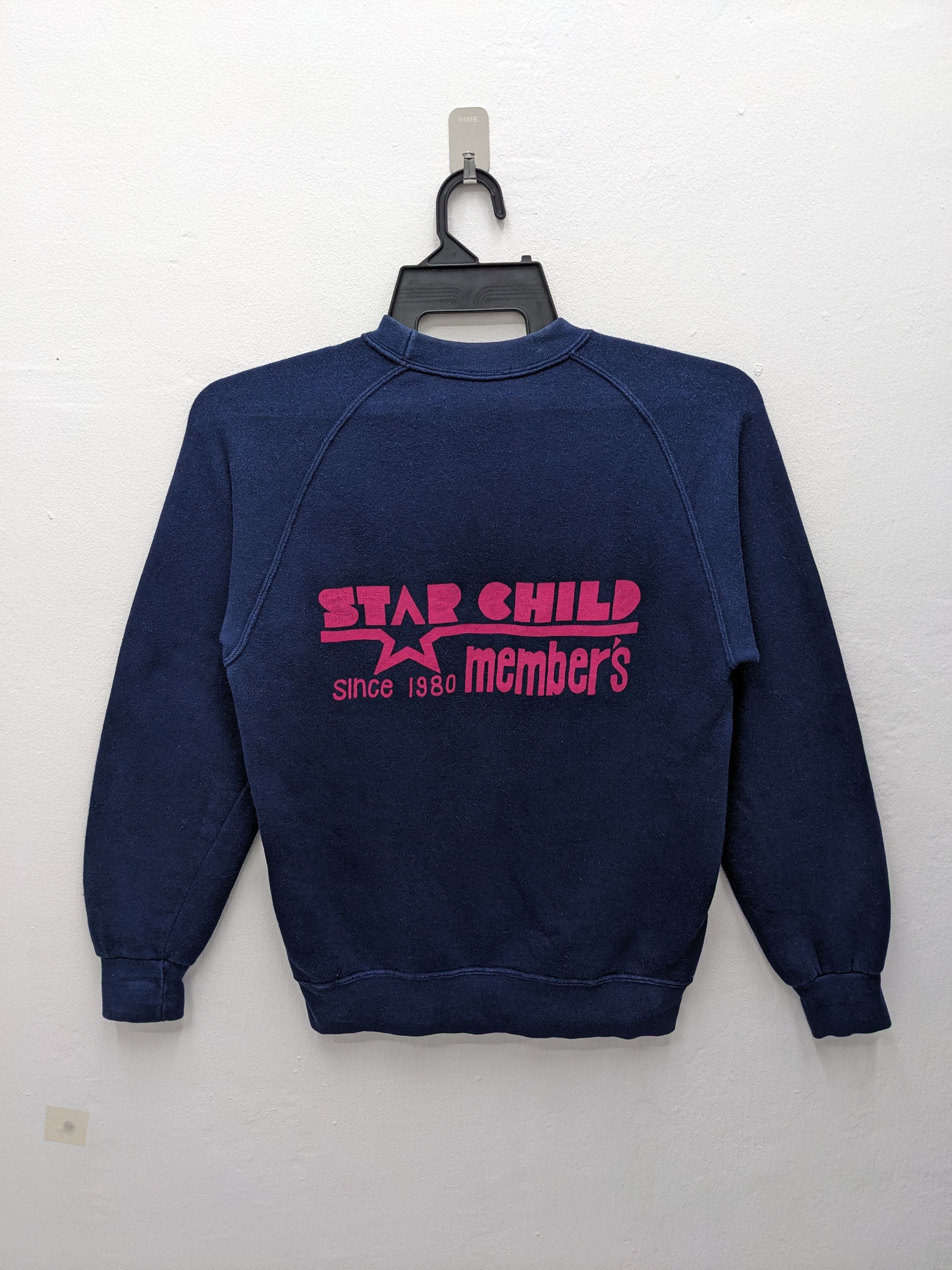 Japanese Brand × Vintage VINTAGE JAPANESE STAR CHILD MADE IN JAPAN SWEATSHIRT Size US M / EU 48-50 / 2 - 5 Thumbnail