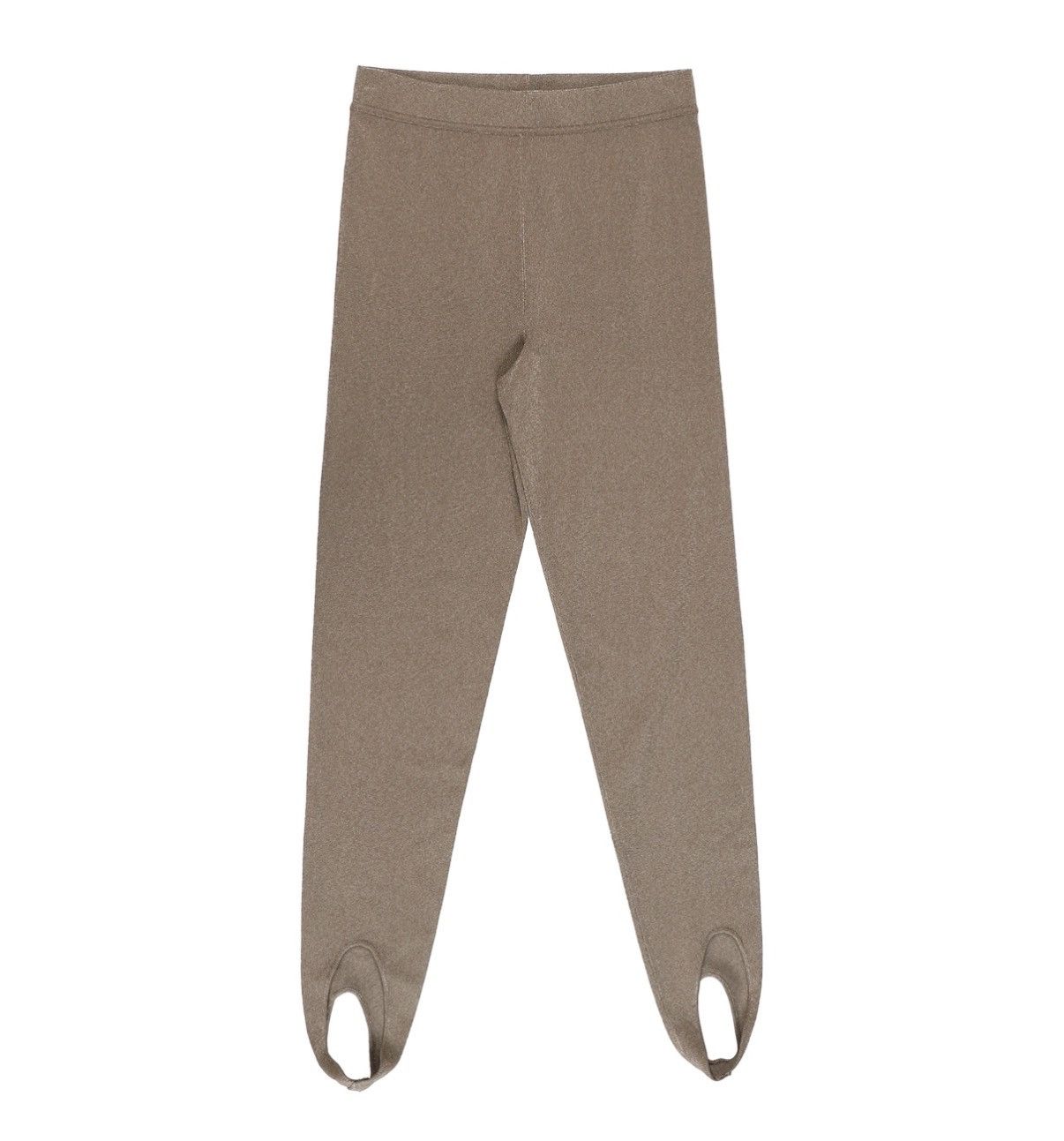 Saint Laurent Paris Authenticated Saint Laurent Beige Stirrup Leggings YSL Size 28" / US 6 / IT 42 - 1 Thumbnail
