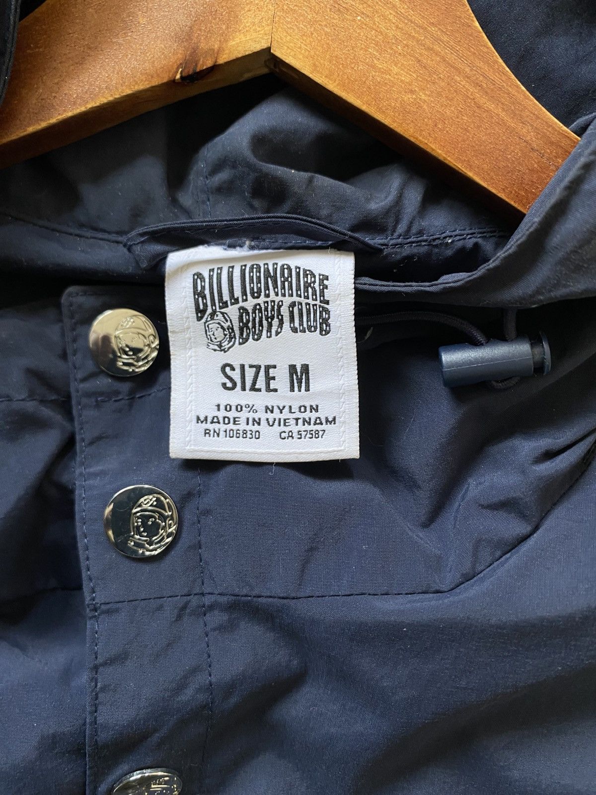 Billionaire Boys Club Rare Vintage Billionaire Boys Club Snap Button Hoodie 2000s Size US M / EU 48-50 / 2 - 11 Thumbnail