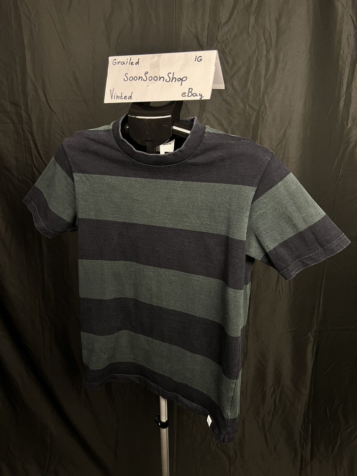 Norse Projects Norse Projects stripped basic t-shirt Size US S / EU 44-46 / 1 - 2 Thumbnail