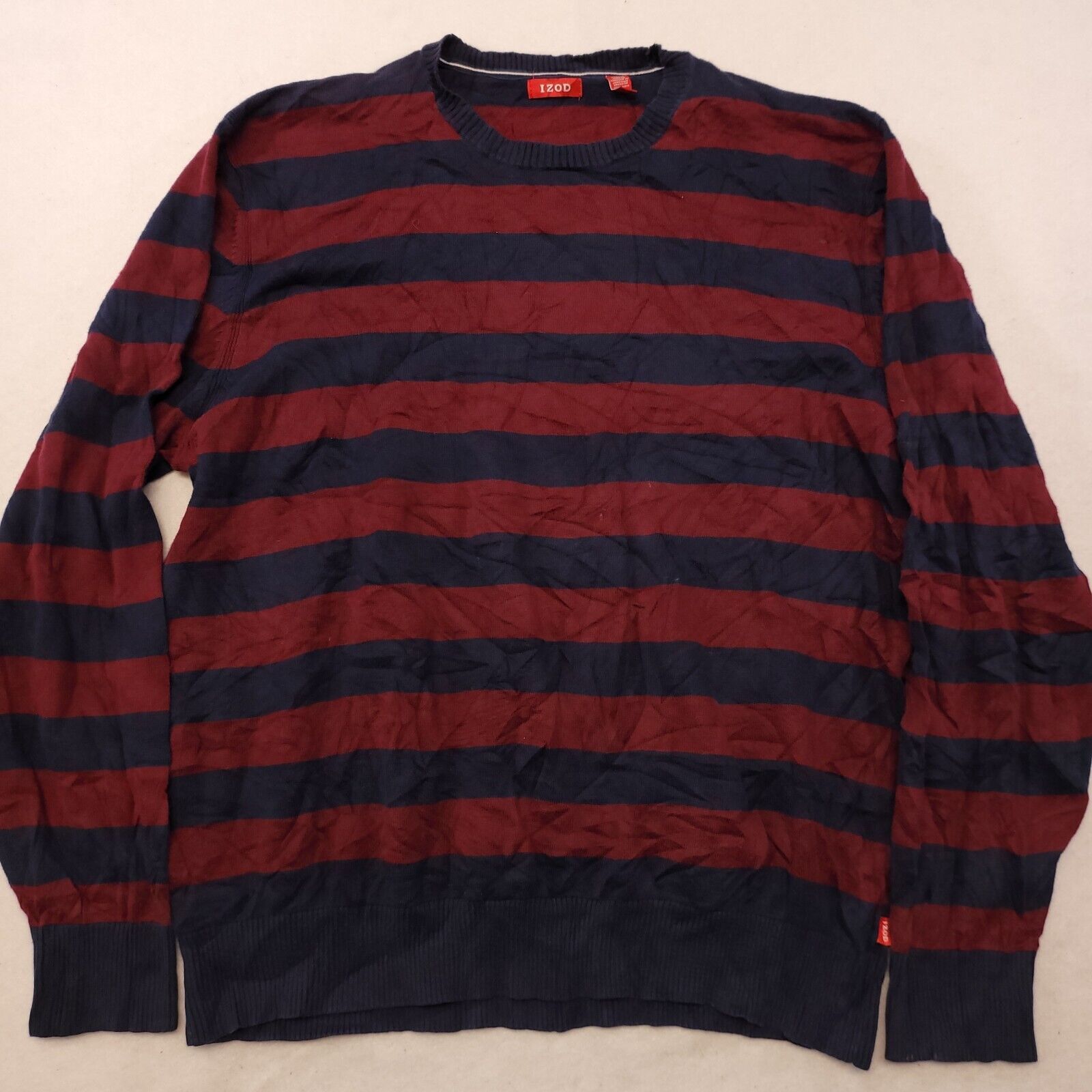 Izod IZOD Pullover Casual Sweater Mens Size Extra Large XL Red Size US XL / EU 56 / 4 - 2 Thumbnail