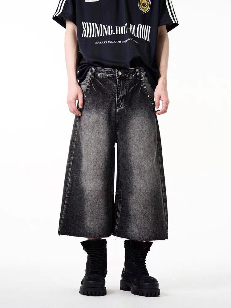 Japanese Brand × Vintage Vintage High Street Hip Hop Loose Jeans Size US 30 / EU 46 - 1 Thumbnail