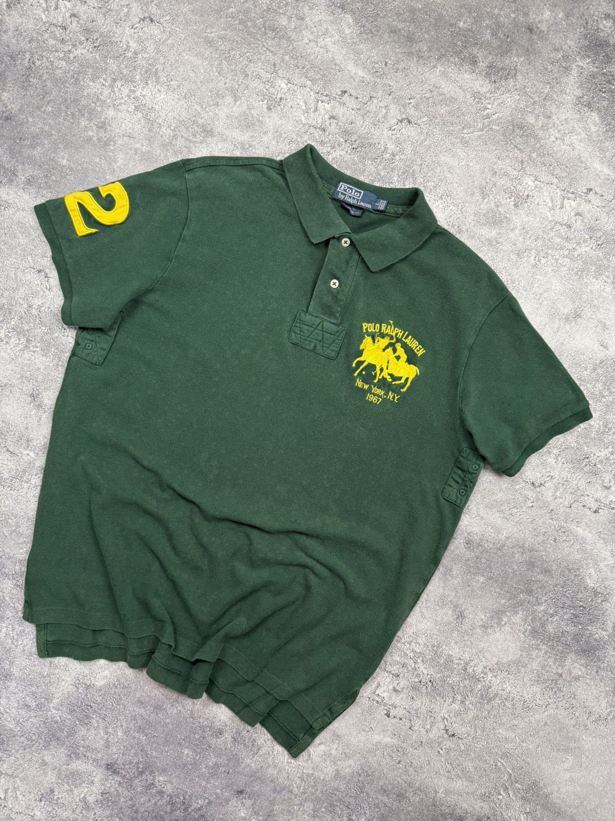 Polo Ralph Lauren Vintage Polo Ralph Lauren New York Polo T-Shirt Chief Keef Size US L / EU 52-54 / 3 - 6 Thumbnail