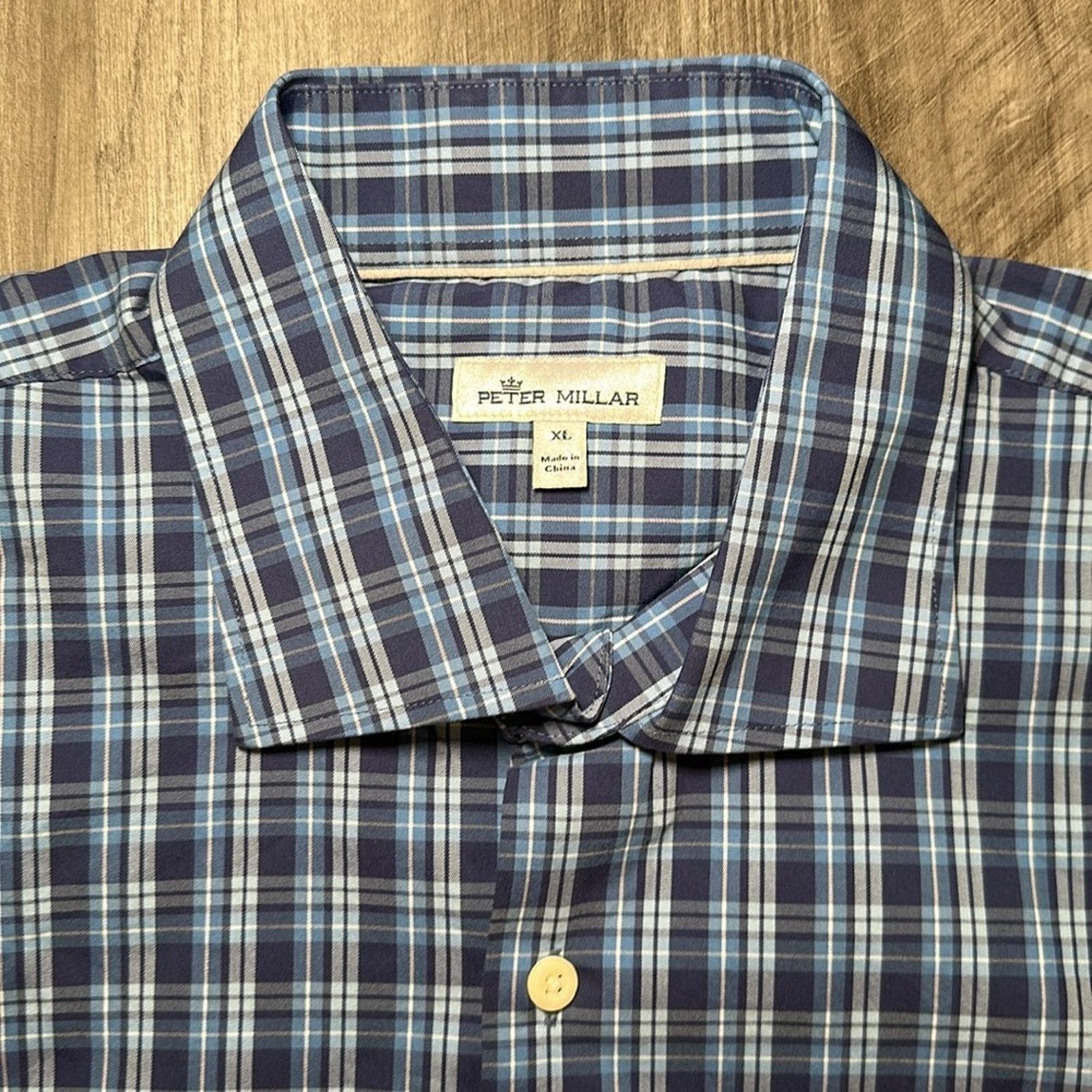 Peter Millar Peter Millar Long Sleeve Button Down - XL Size US XL / EU 56 / 4 - 5 Thumbnail
