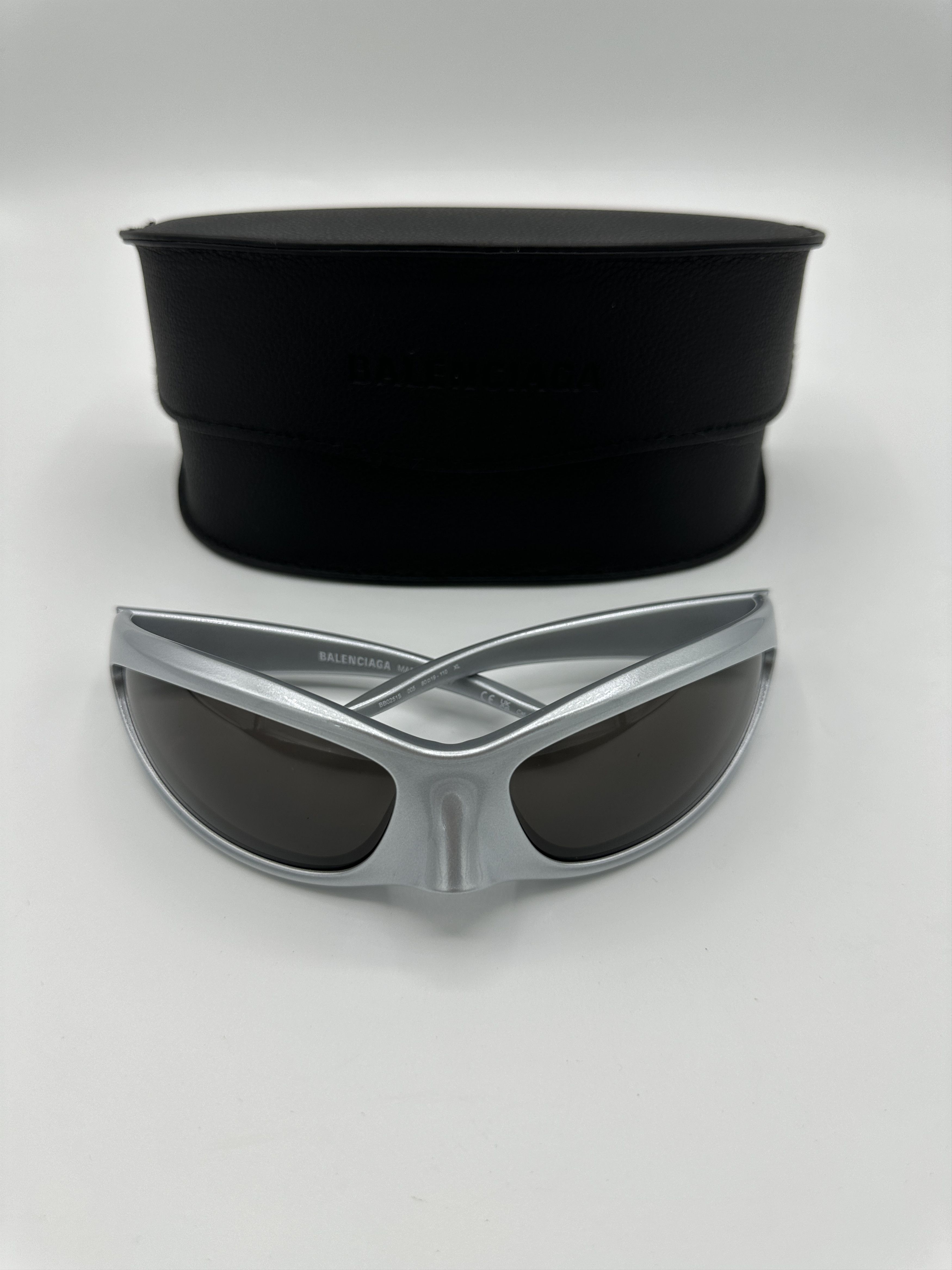 Balenciaga Balenciaga Skin Cat Sunglasses in Silver BB0251S