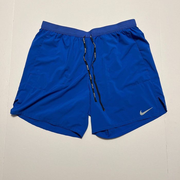 Nike Nike 7'' Flex Stride 2-in-1 Royal Blue Running Shorts L | Grailed