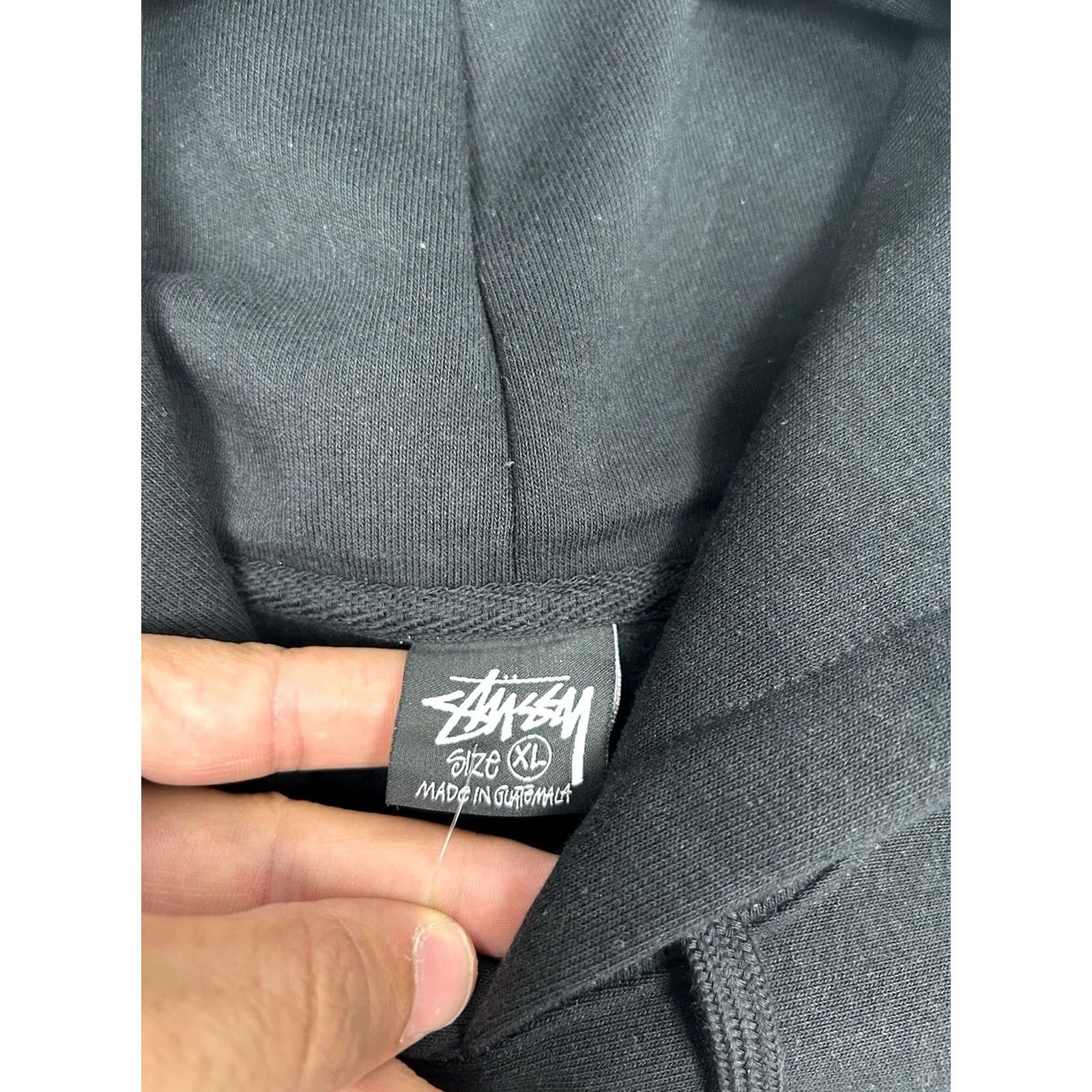 Vintage VINTAGE Stussy 8 Ball Fade Hoodie Eight Ball Stüssy Graphic Sweatshirt XL BLK Size US XL / EU 56 / 4 - 6 Thumbnail
