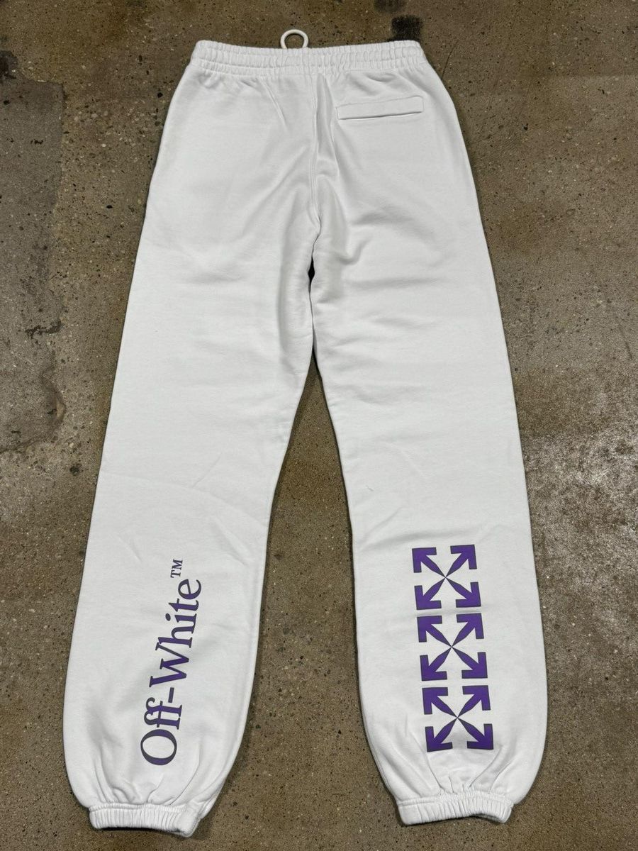 Off-White Off-white Logo Sweatpants NEW 750$ Size US 30 / EU 46 - 2 Thumbnail