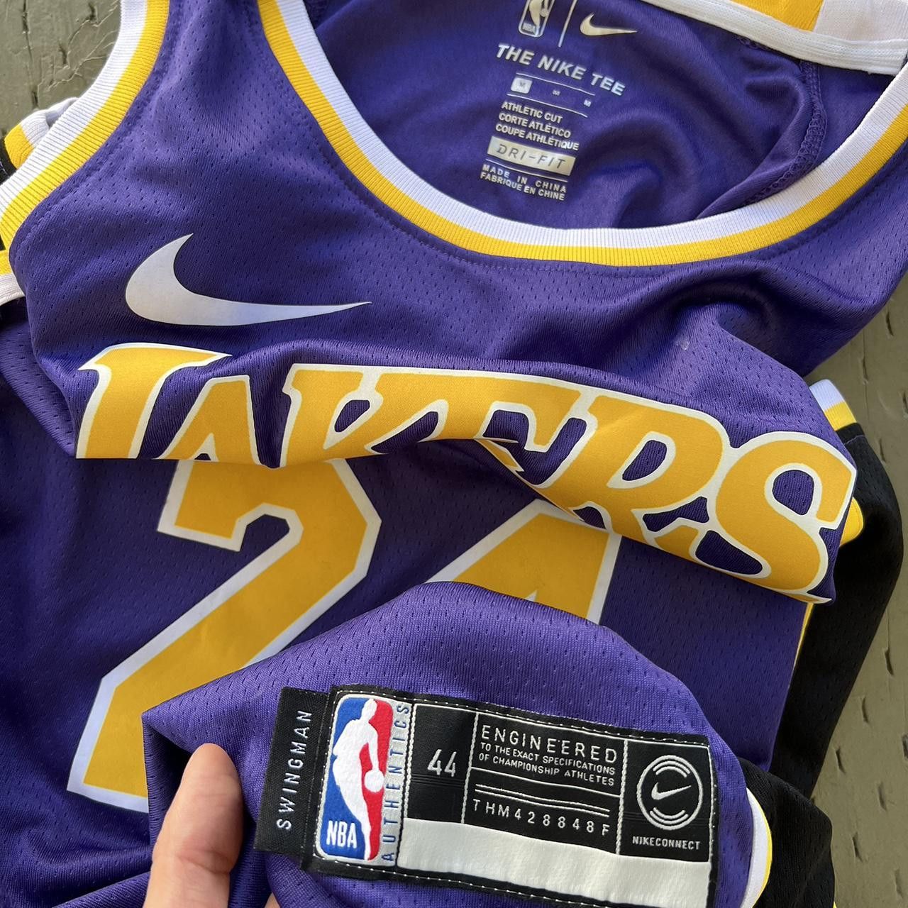 NBA × Nike KOBE BRYANT LAKERS NIKE JERSEY Size US M / EU 48-50 / 2 - 5 Thumbnail