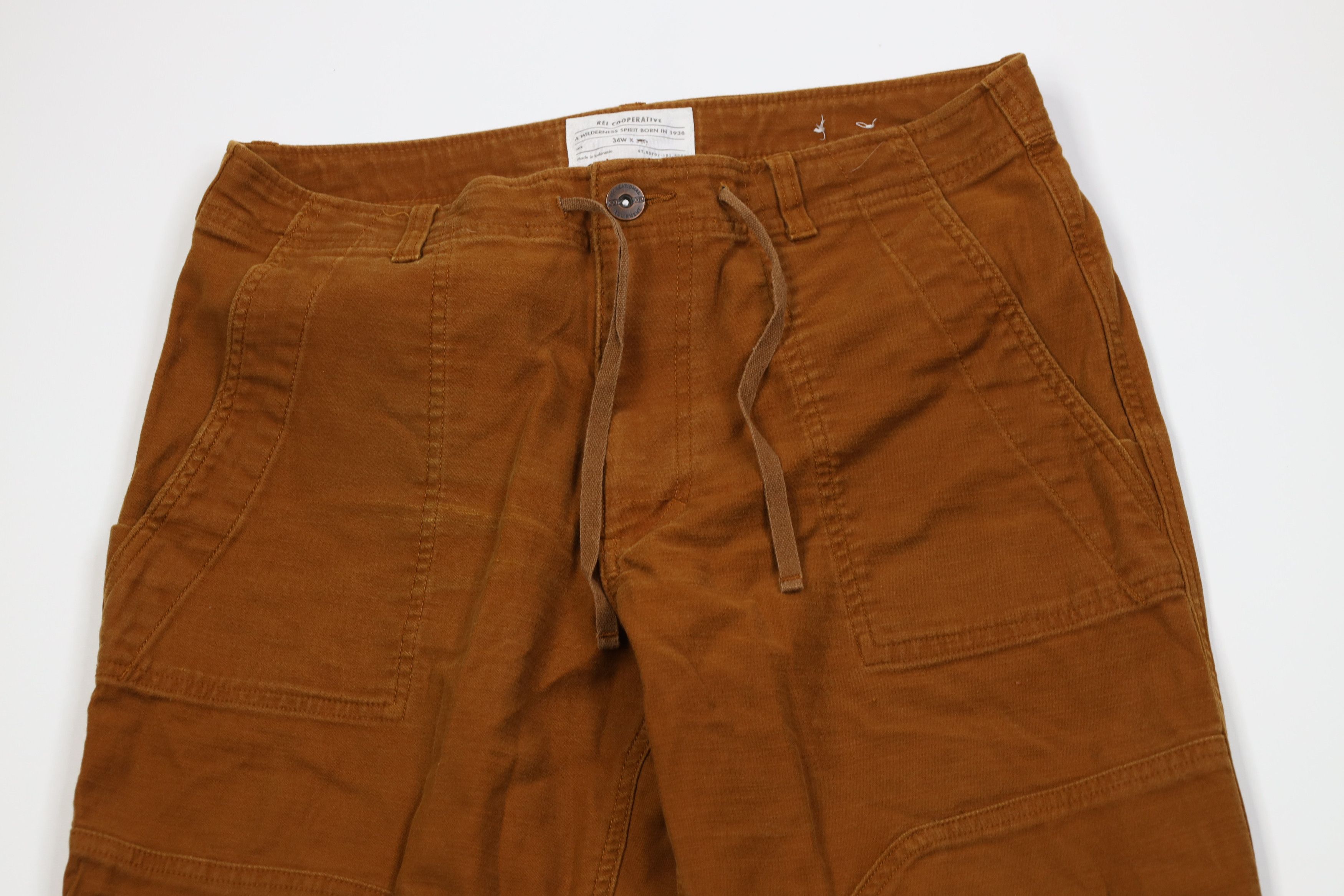 Rei Vintage Y2K REI Double Knee Surplus Utility Joggers Pants Size US 34 / EU 50 - 2 Thumbnail