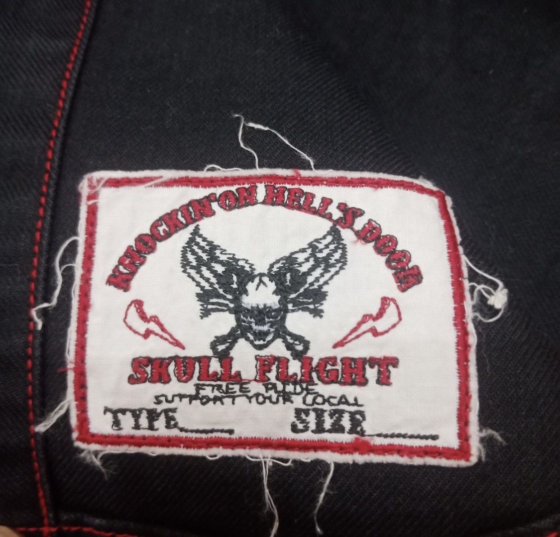 If Six Was Nine × Japanese Brand × Seditionaries Vtg Skull Flight Size US S / EU 44-46 / 1 - 11 Thumbnail