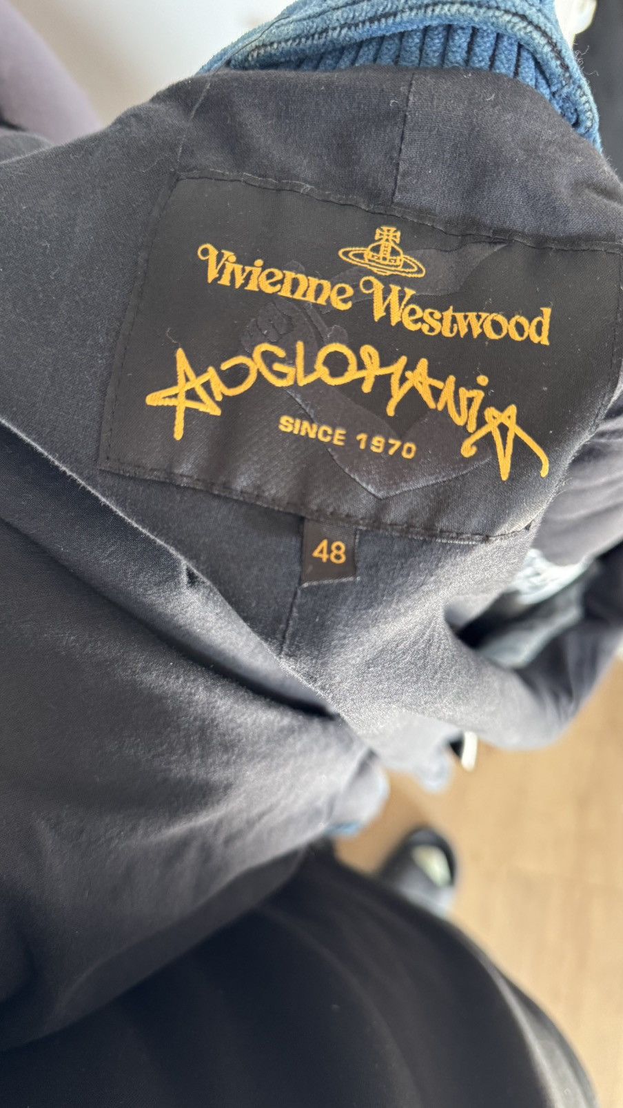 Vivienne Westwood Vivienne Westwood Anglomania Blue Corduroy Jacket Size US M / EU 48-50 / 2 - 3 Thumbnail