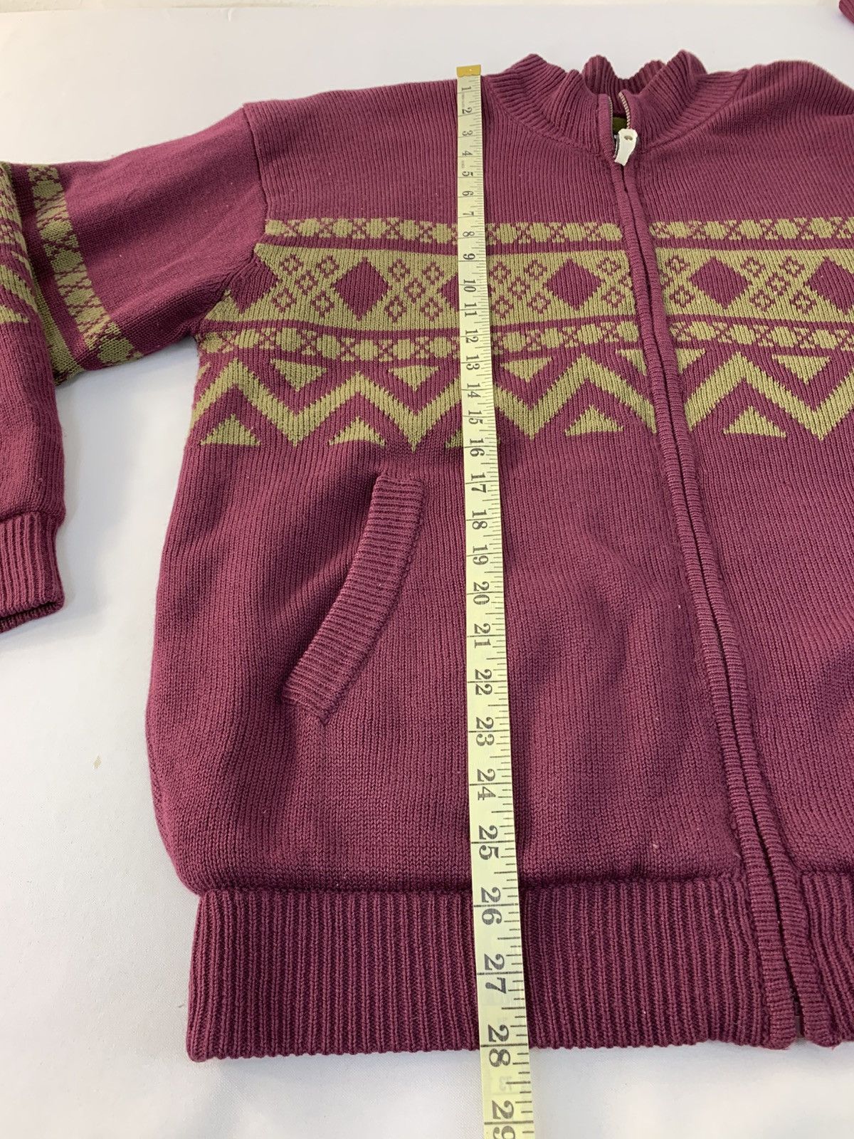 Japanese Brand Sgt Pepper Knitwear Navajo Jacket Sherpa Inner Size US L / EU 52-54 / 3 - 10 Thumbnail