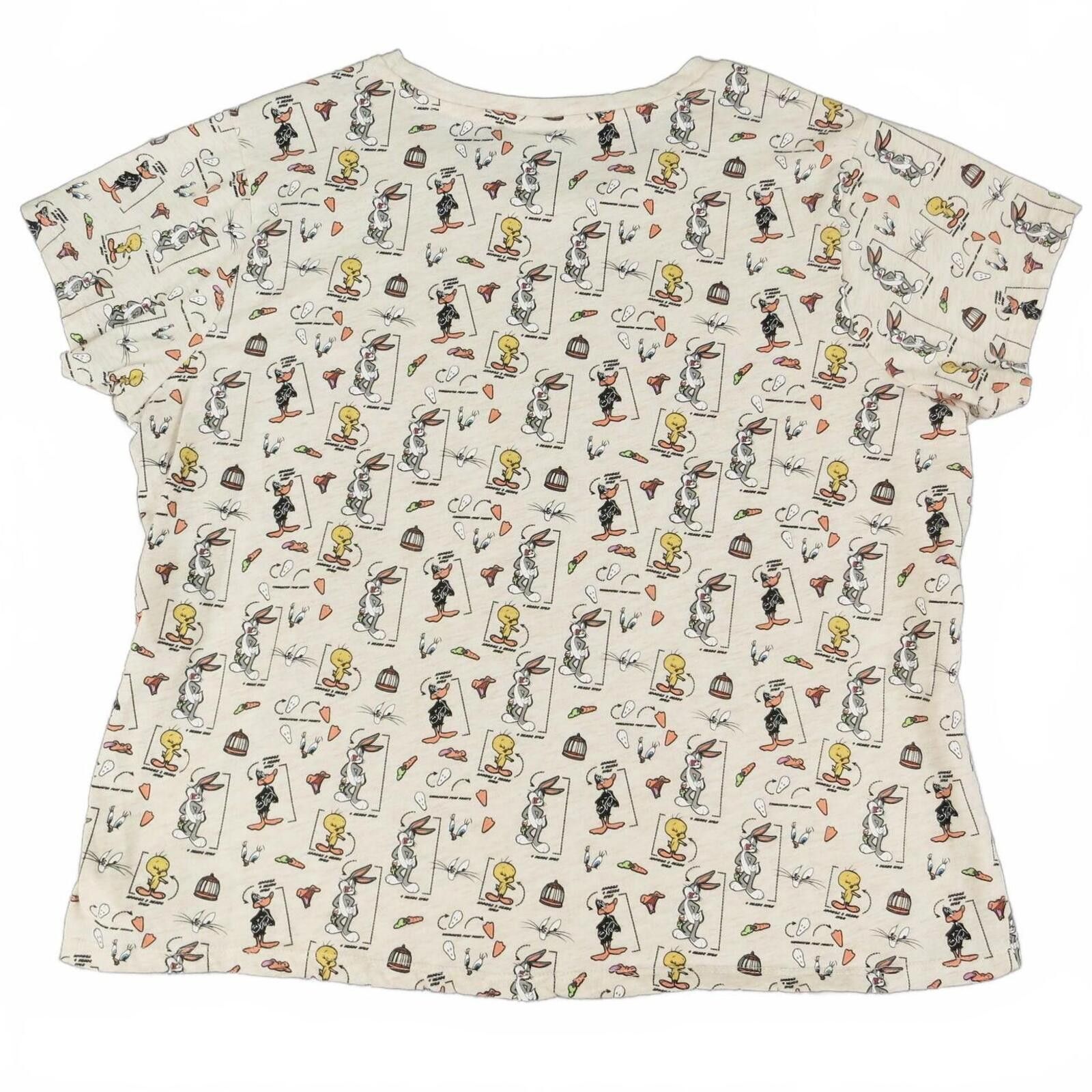 Other Looney Tunes All Over Print T-Shirt Women's Large Size L / US 10 / IT 46 - 5 Thumbnail