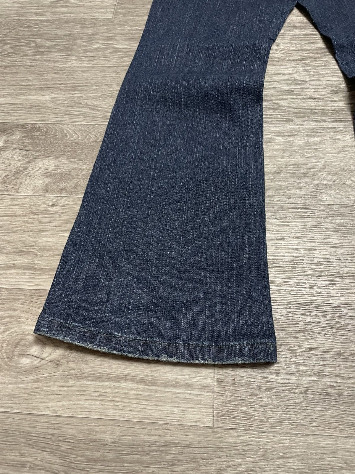 Japanese Brand New Boot Cut Rhinestones Denim Jeans Vintage Y2K 90s Punk Size 38" / US 16 / IT 52 - 21 Thumbnail