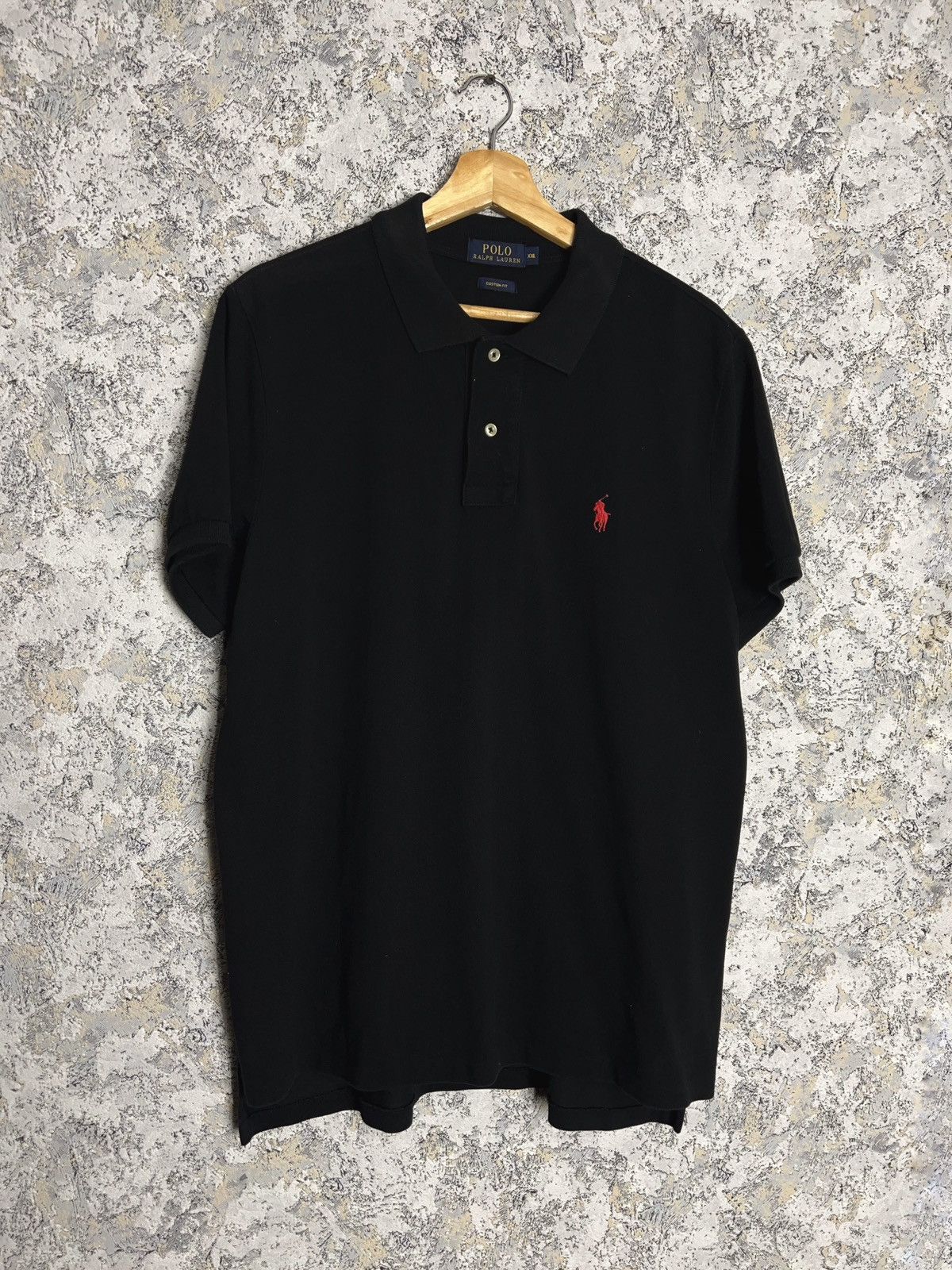 Polo Ralph Lauren × Ralph Lauren Polo Ralph Lauren Short Sleeve Polo T Shirt Custom Slim Fit Size US XL / EU 56 / 4 - 1 Thumbnail