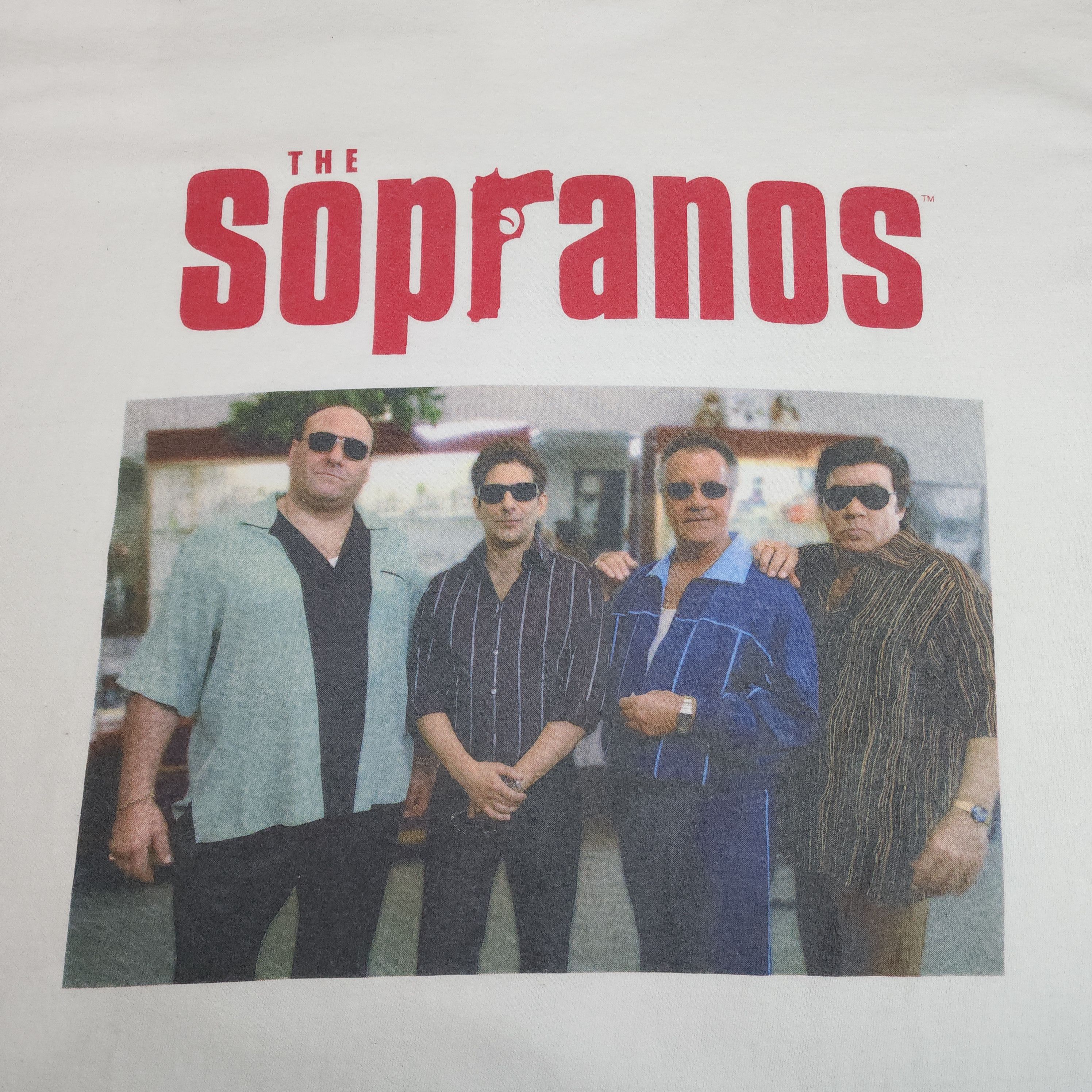 Other Rare The Sopranos T Shirt 99 00 HBO BoohooMAN Made In UK Size US XL / EU 56 / 4 - 7 Thumbnail