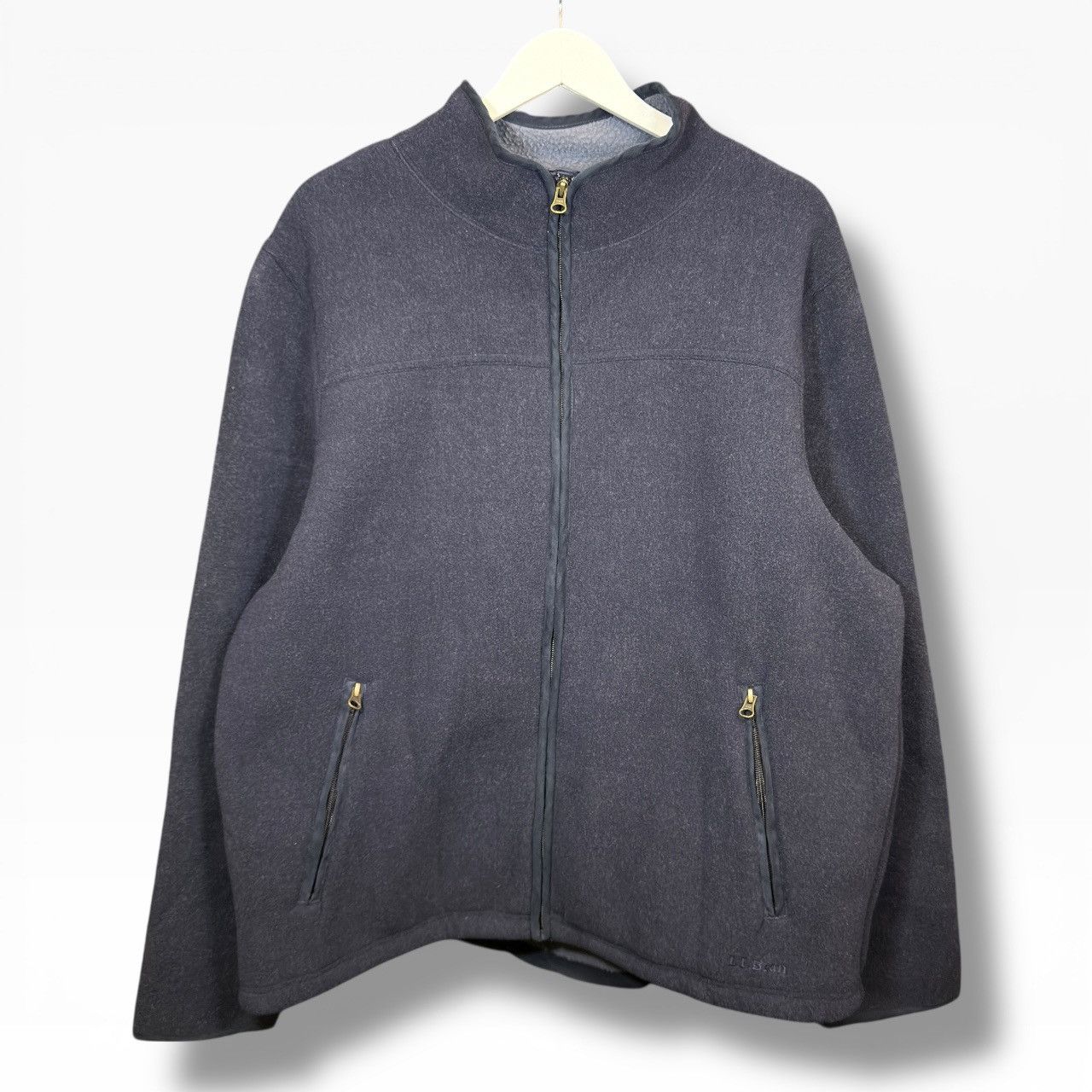 L.L. Bean L.L. Bean Fleece Sherpa Lined Full Zip Jacket Size US XL / EU 56 / 4 - 1 Thumbnail