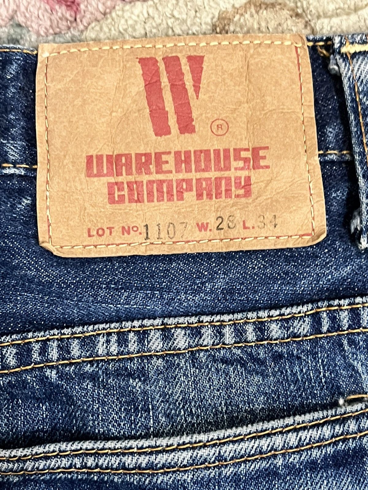 POST ARCHIVE FACTION (PAF) × Warehouse & Co. Vintage Warehouse&Co Flare Denim Size US 27 - 10 Thumbnail