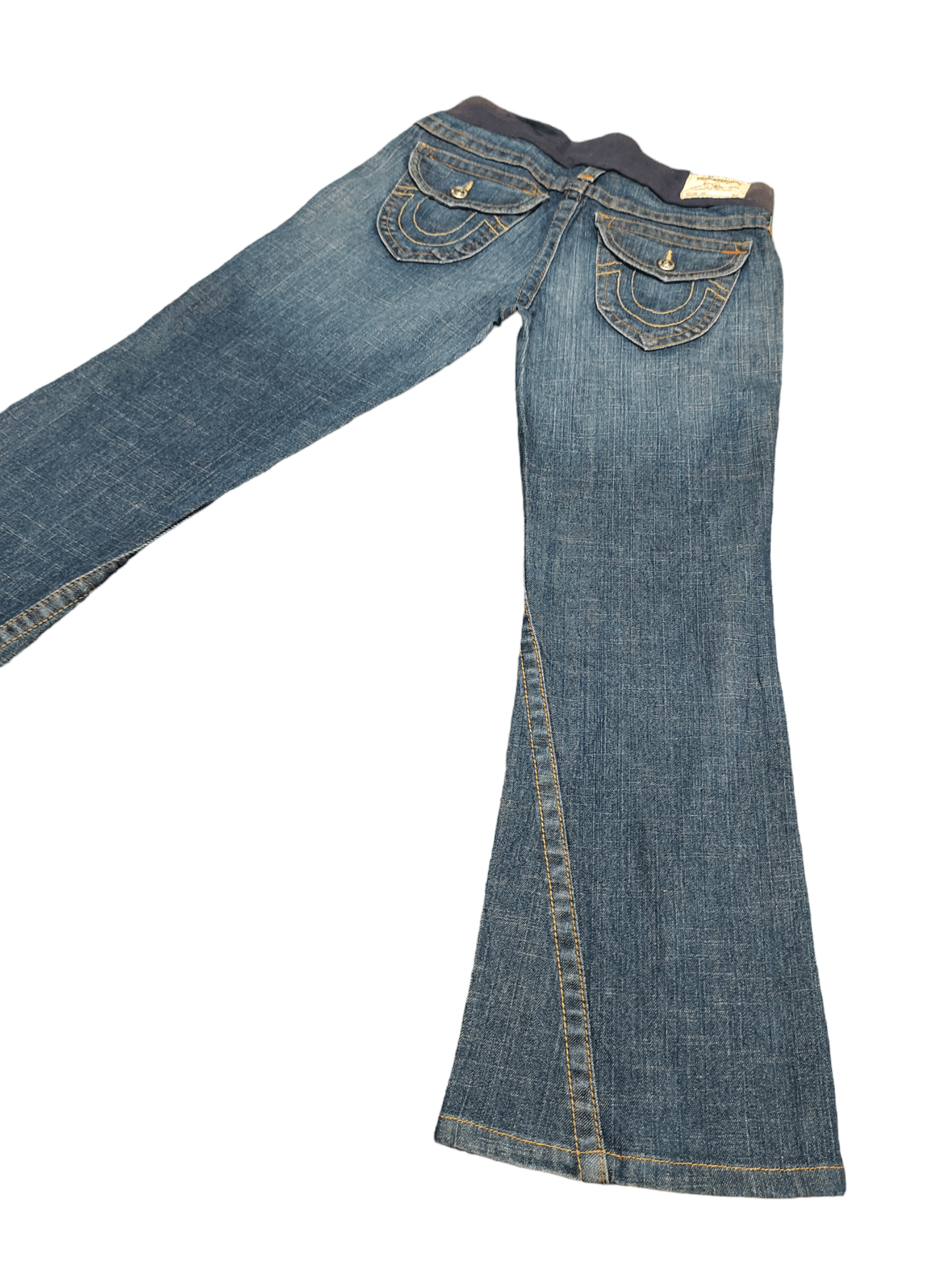 True Religion Flare Jeans True Religion JOEY Wide Leg Denim Boot Cut Size 32" / US 10 / IT 46 - 1 Thumbnail