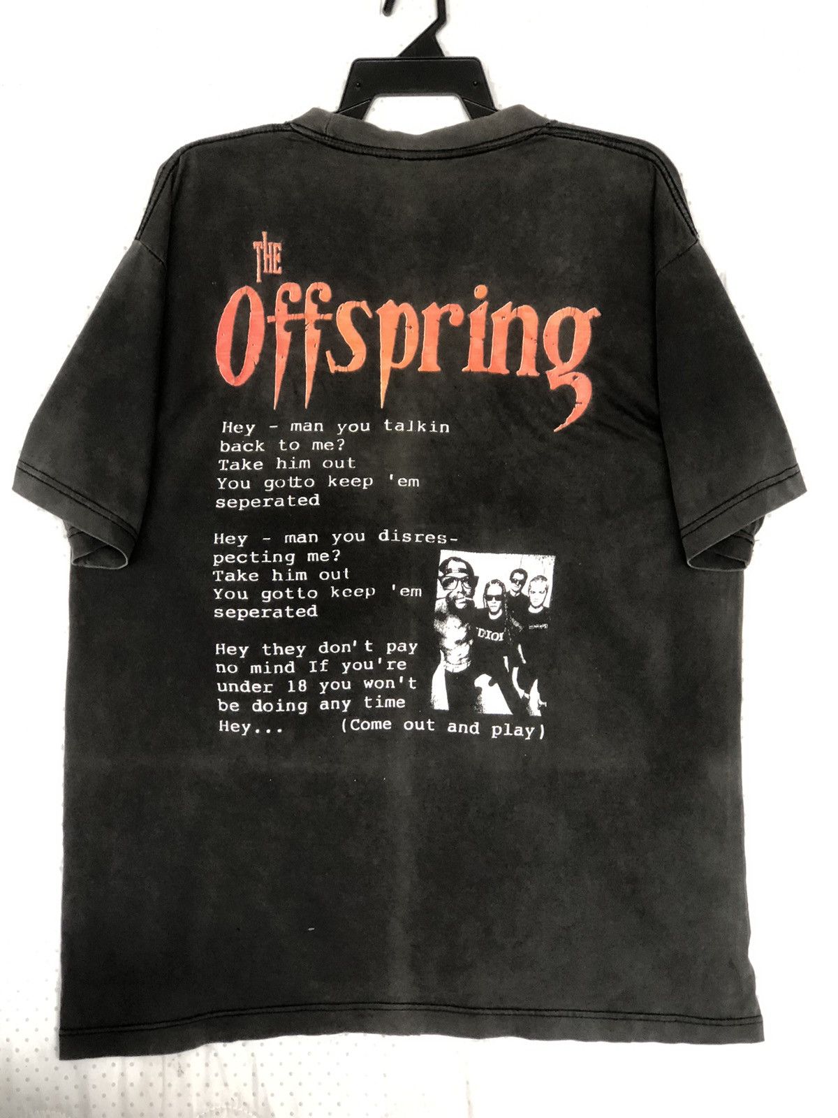 Band Tees Vintage Thrashed 🔥 OFFSPRING Bootleg Rare Size US L / EU 52-54 / 3 - 2 Thumbnail