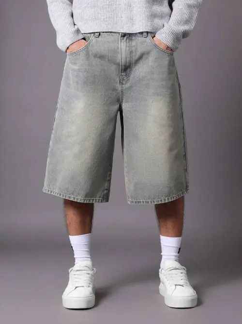 Jean Kotomi x Rieko Vintage retro Shorts Jorts jeans washed Size US 32 / EU 48 - 2 Thumbnail