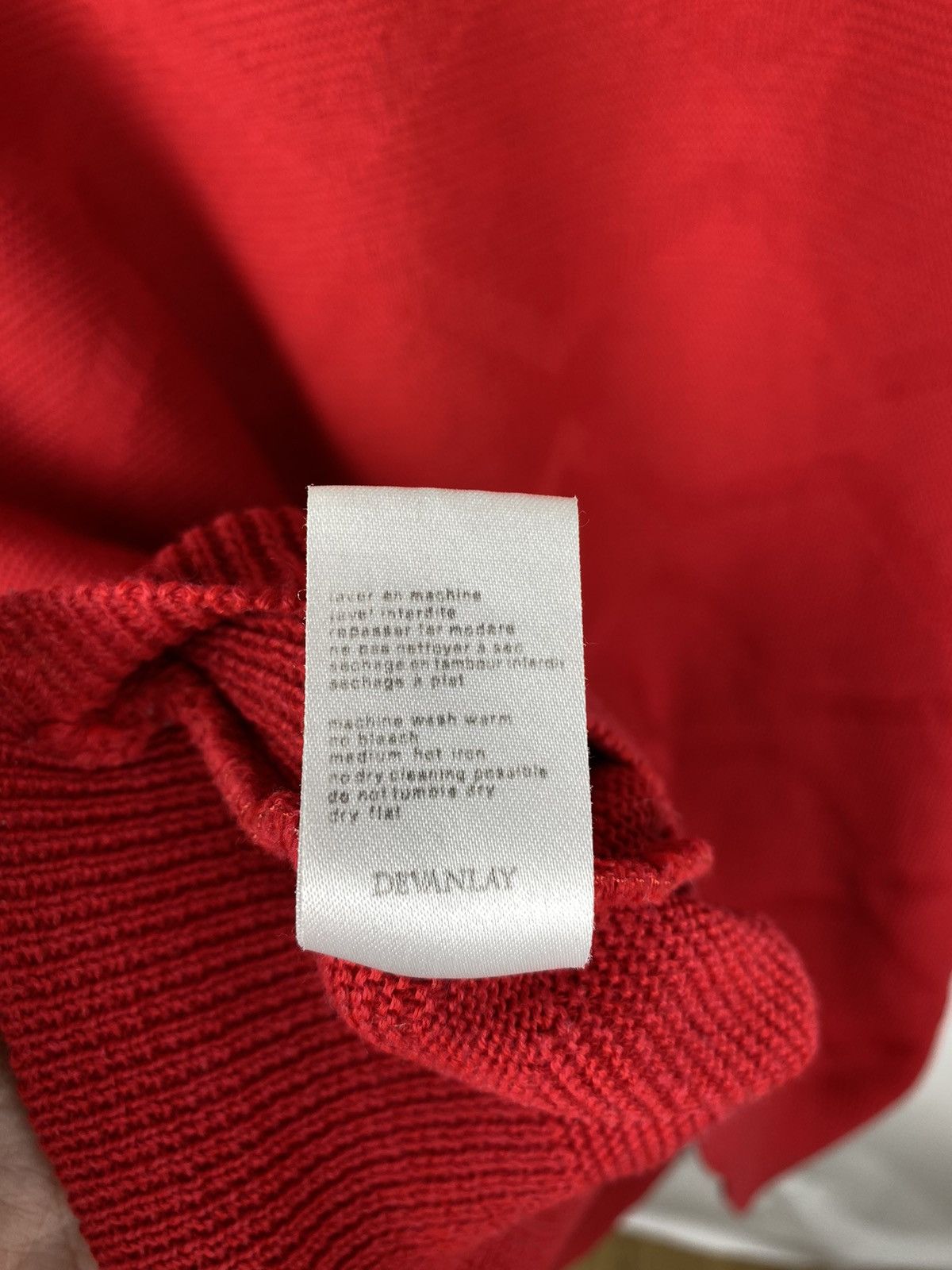 Lacoste × Vintage Lacoste Chemise Vintage Knit Sweater Structured size 7 Size US XXL / EU 58 / 5 - 8 Thumbnail