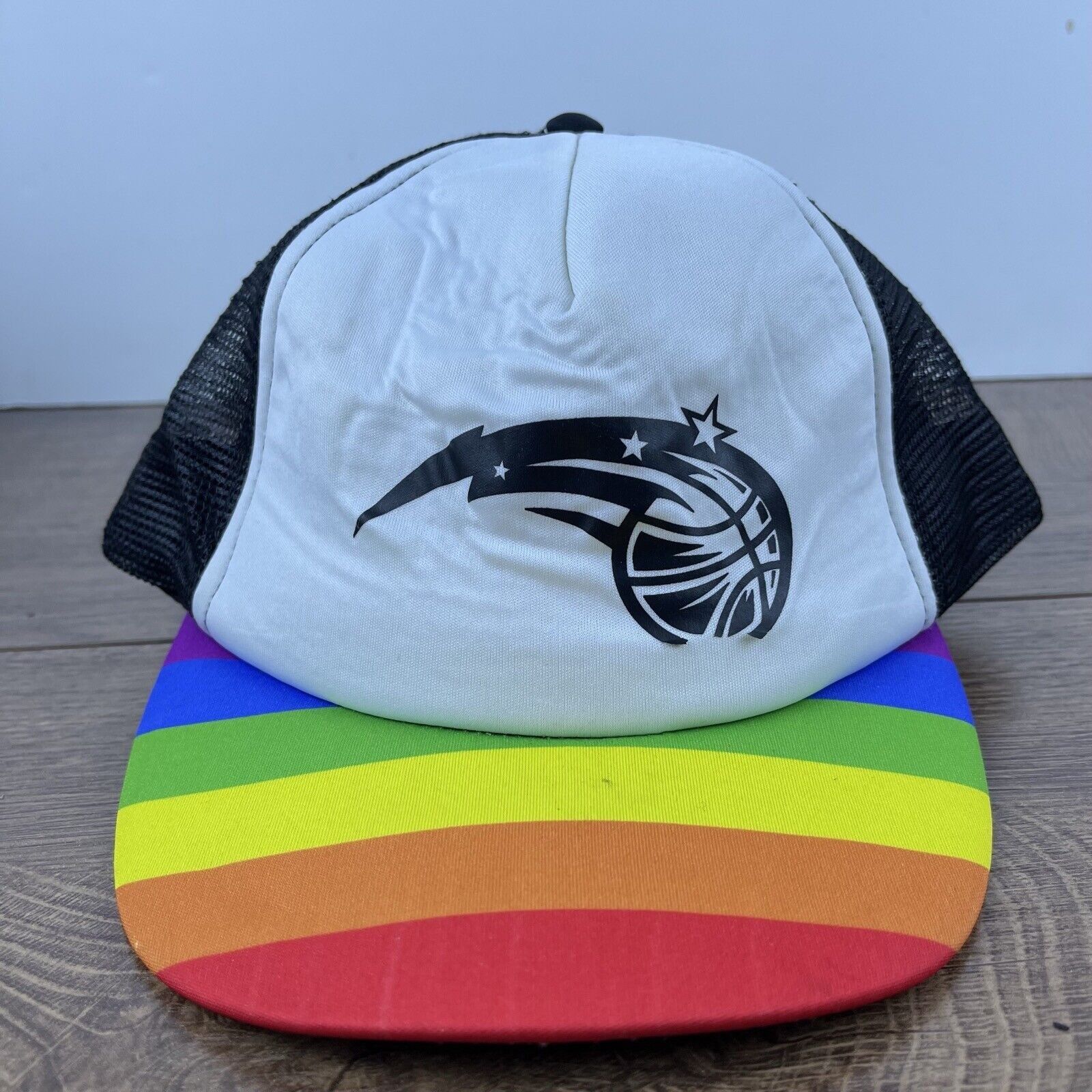 Other Orlando Magic Snapback Hat Pride White Hat Adjustable White Size ONE SIZE - 3 Thumbnail