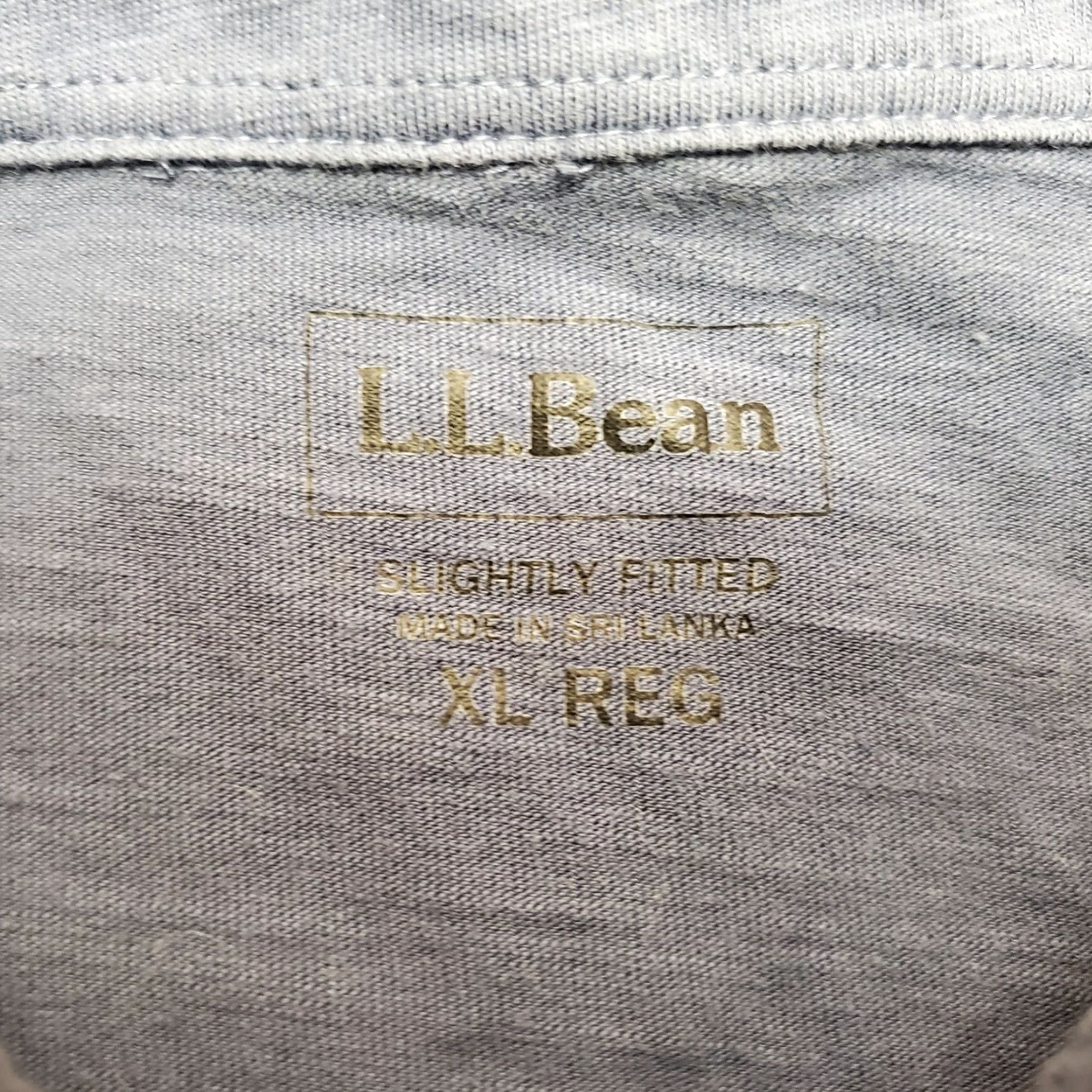 Vintage VINTAGE LL Bean Polo Shirt Mens XL Blue 100% Organic Cotton Long Sleeve Golf Casual Size US XL / EU 56 / 4 - 4 Thumbnail