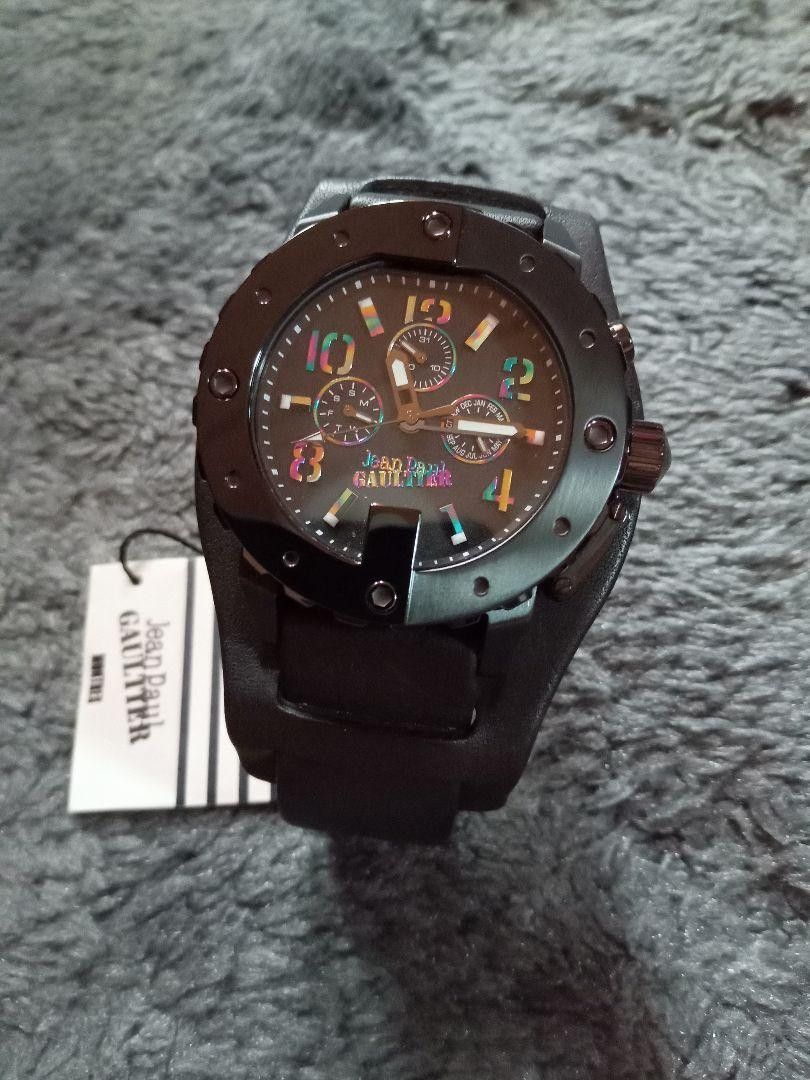 Jean Paul Gaultier Rainbow Leather Watch | Grailed