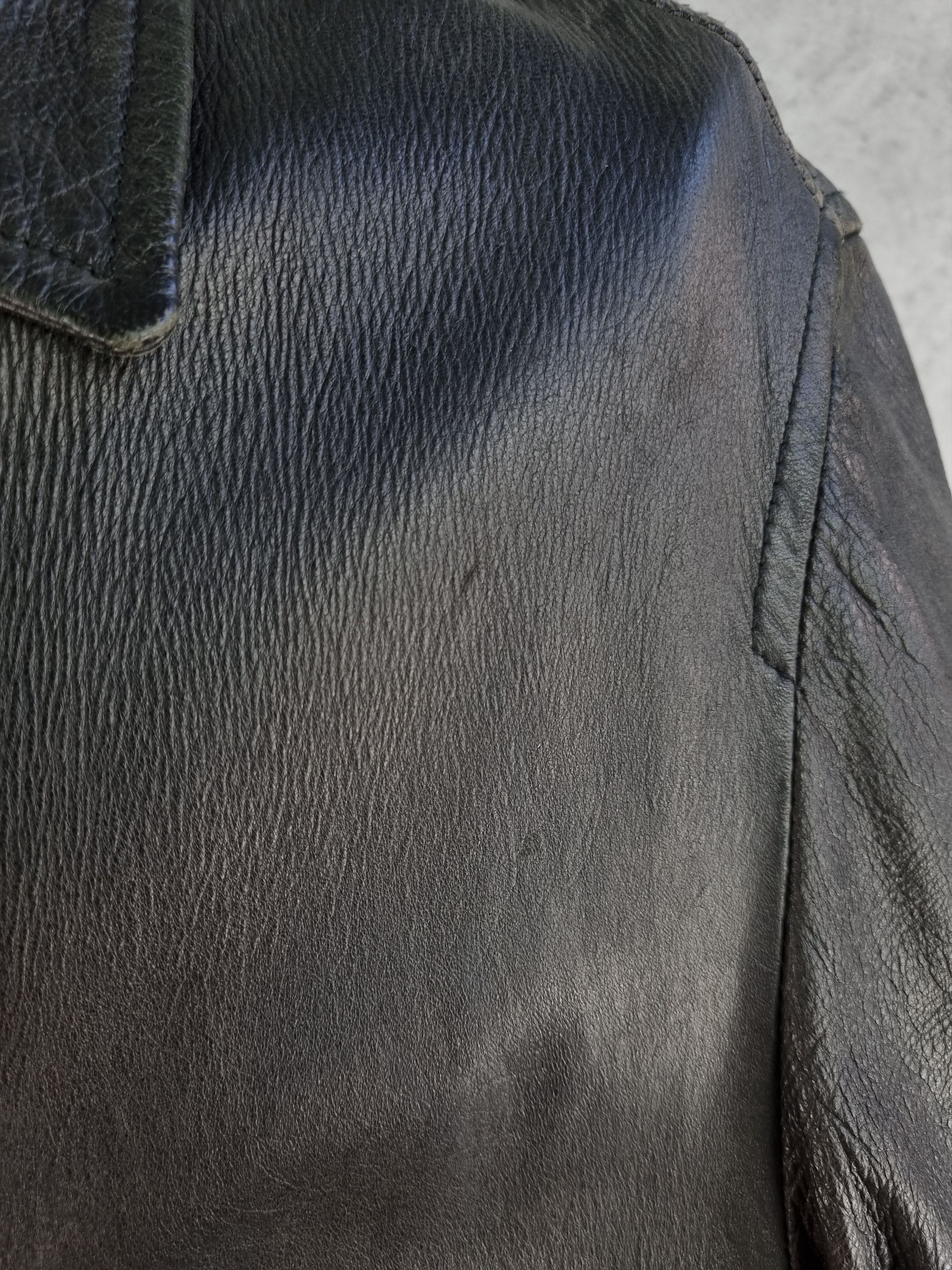 Prada × Vintage Prada Milano Leather Jacket made in Italy Size US L / EU 52-54 / 3 - 18 Thumbnail