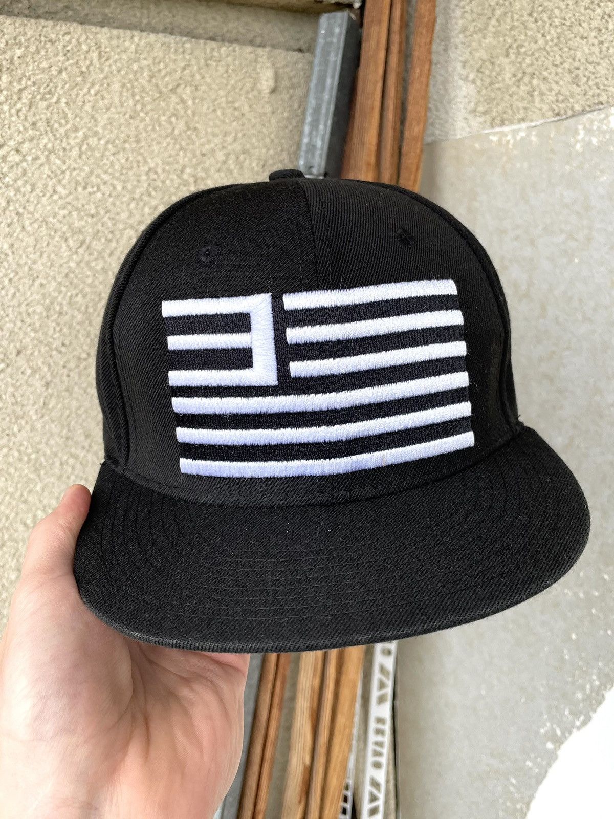 Eminem Vintage Y2K Eminem Flag Logo Rap Hip Hop Hat Cap Snapback Size ONE SIZE - 3 Thumbnail