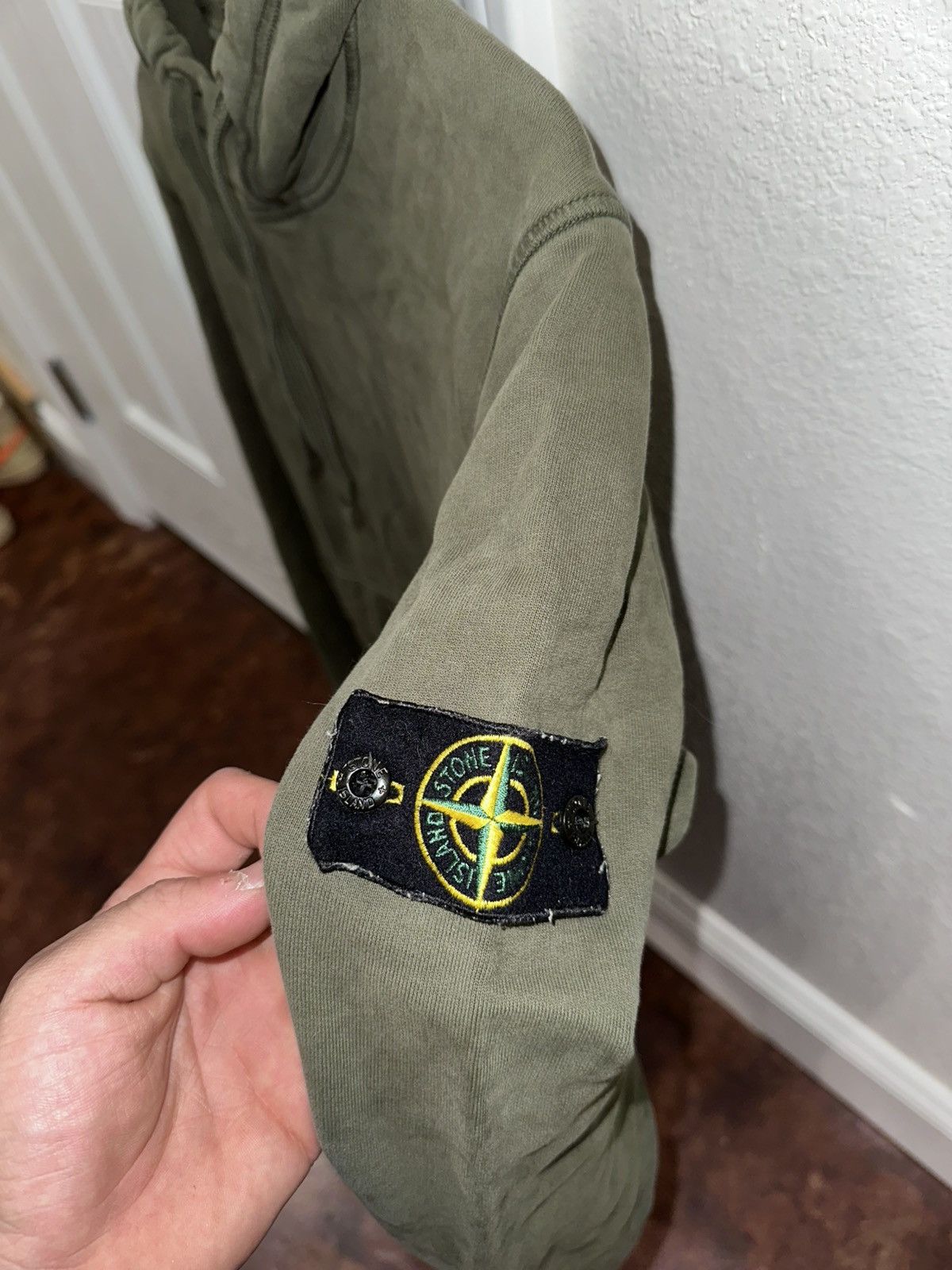 Stone Island Army Green Stone Island Hoodie Size US M / EU 48-50 / 2 - 3 Thumbnail