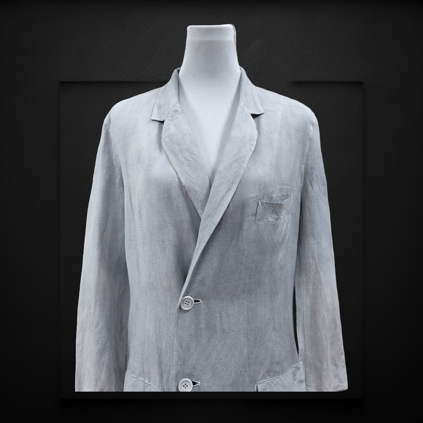 Mostly Heard Rarely Seen × Yohji Yamamoto NOCTURNE #22 C SHARP MINOR Light Trench Coat Jacket Size S / US 4 / IT 40 - 5 Thumbnail