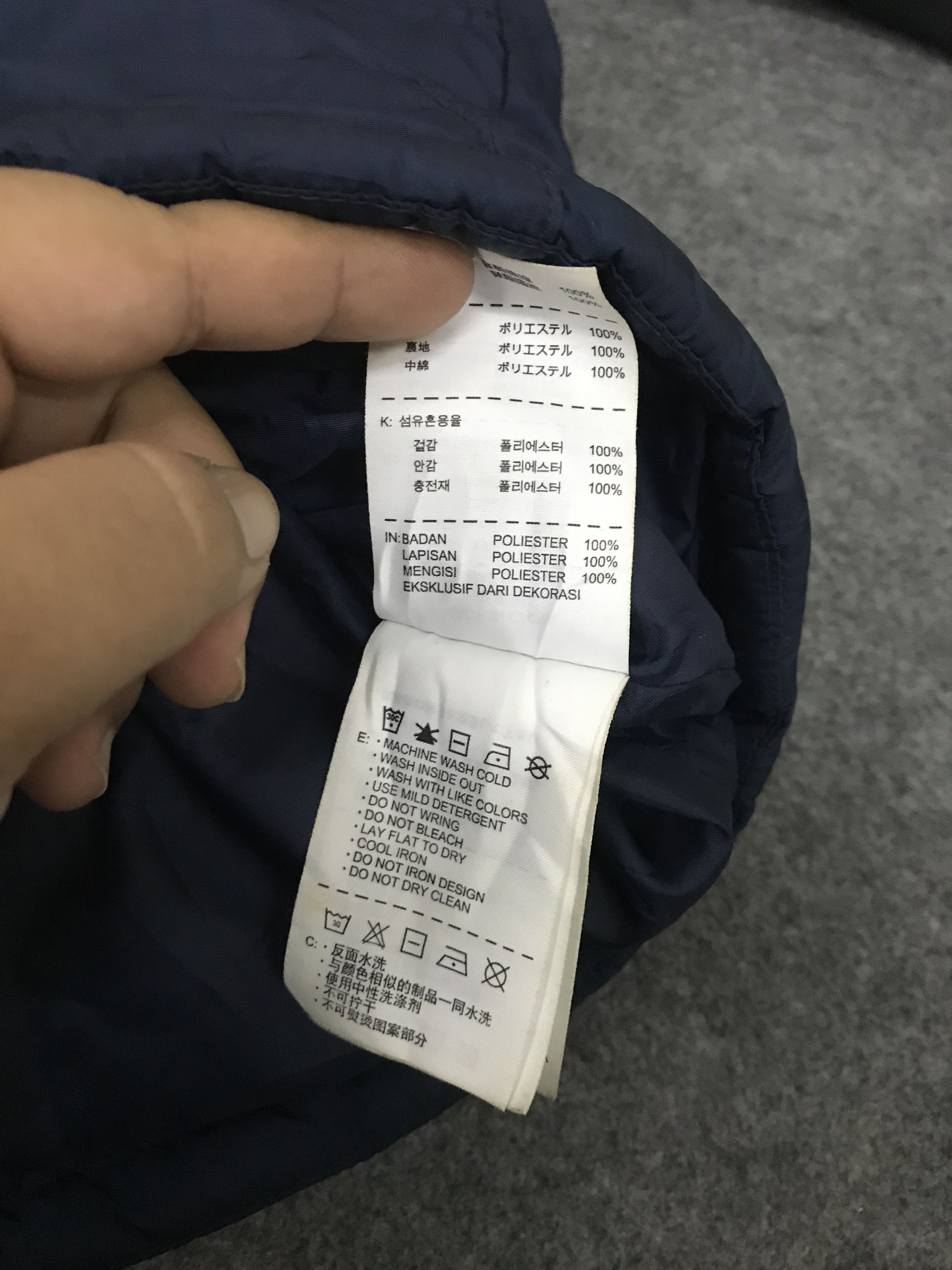 Japanese Brand × Nike × Vintage Nike Puffer Jacket Rare design Size US L / EU 52-54 / 3 - 8 Thumbnail