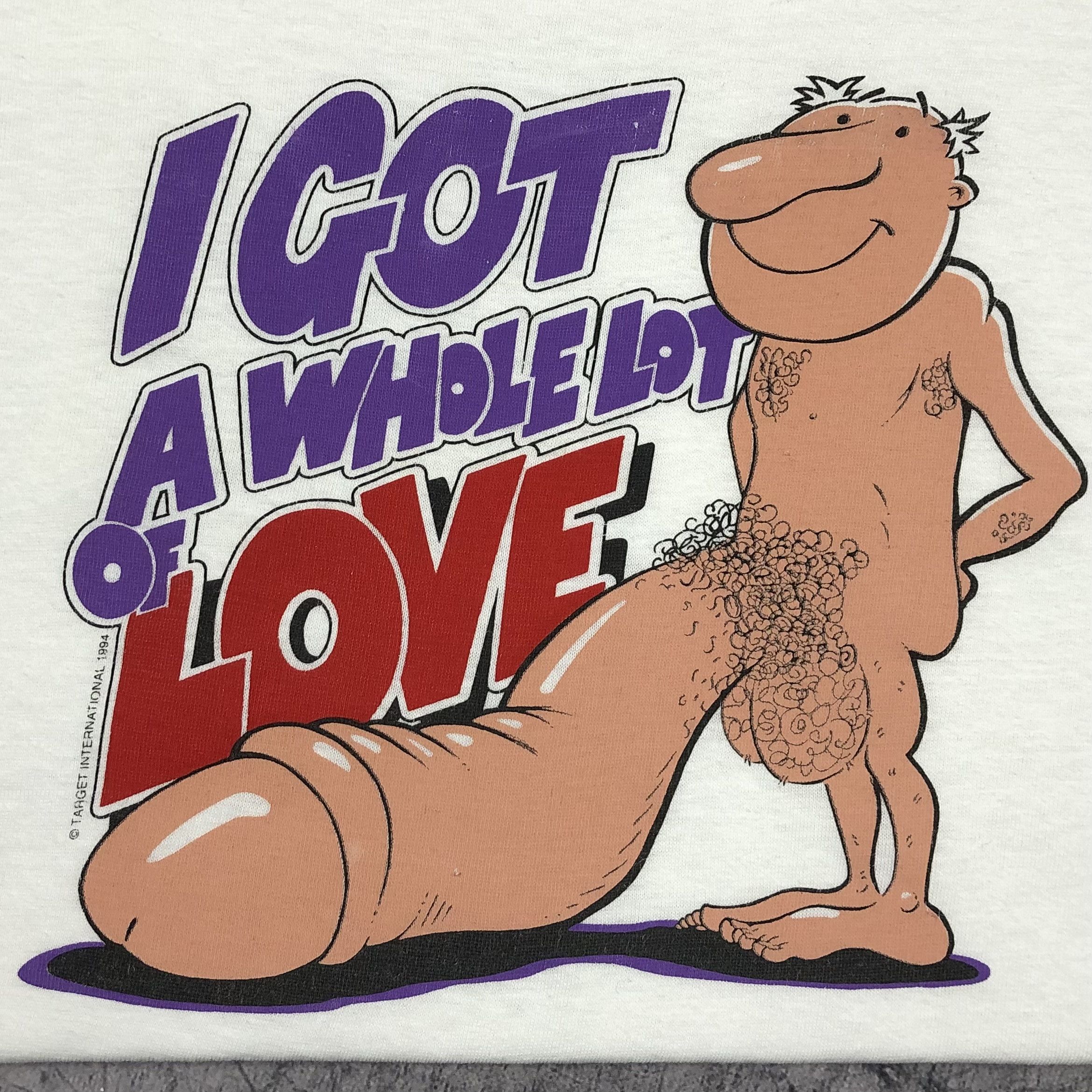 Vintage Vintage 1994 I Got A Whole Lot Of Love Tee Size US M / EU 48-50 / 2 - 3 Thumbnail