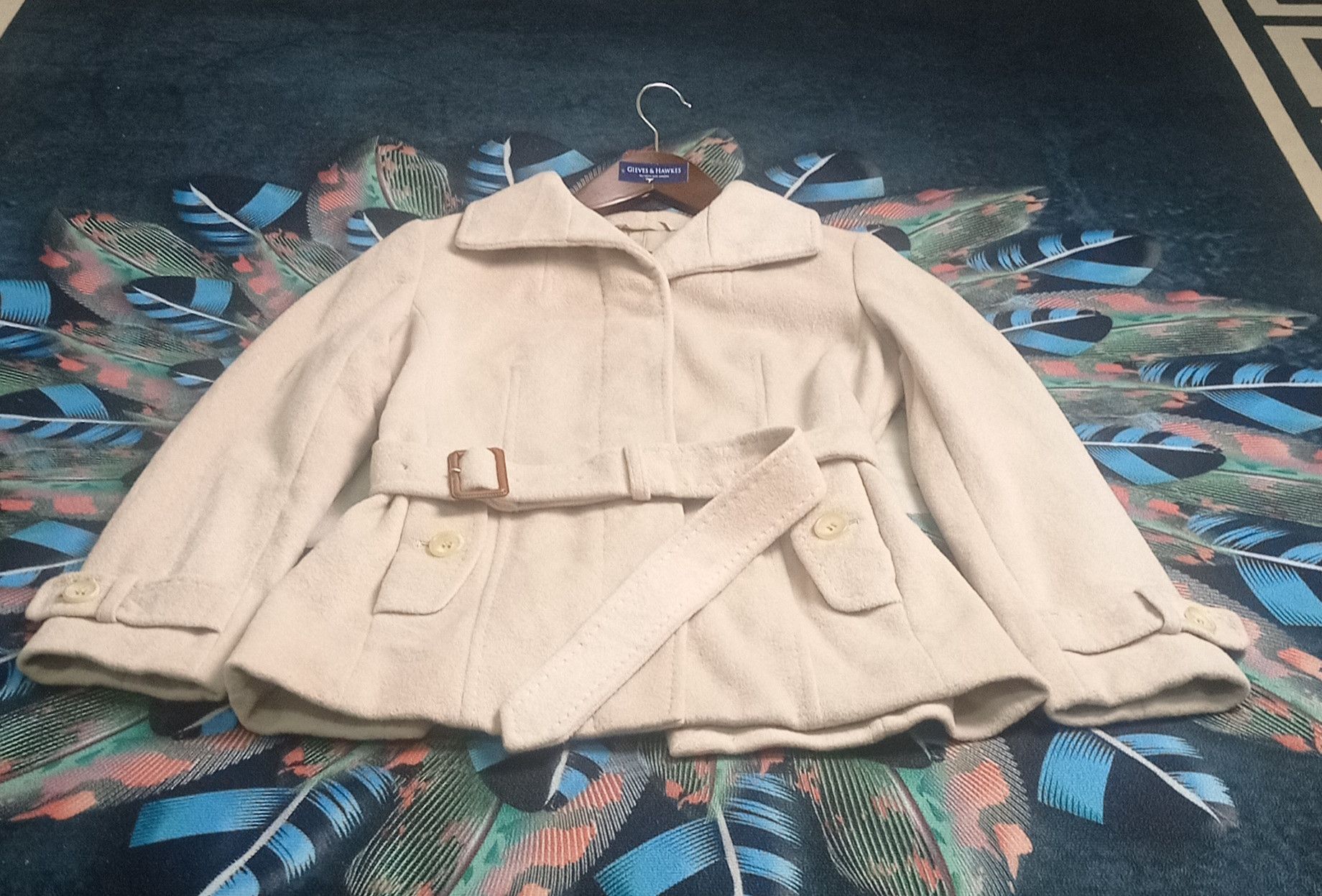 Burberry × Burberry Prorsum 💖Burberry London Angora Jacket💖 Size S / US 4 / IT 40 - 3 Thumbnail